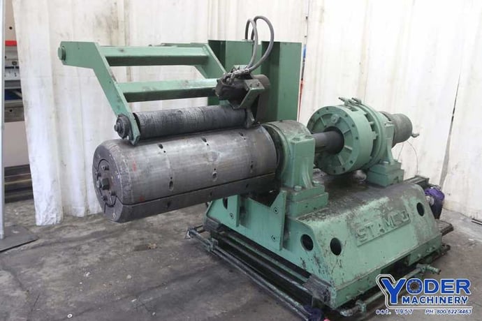 6800 lb. Stamco uncoiler, 36" width, 15" ID, hydraulic expansion, #69432 - Image 2