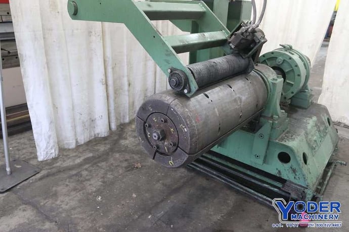 6800 lb. Stamco uncoiler, 36" width, 15" ID, hydraulic expansion, #69432 - Image 6