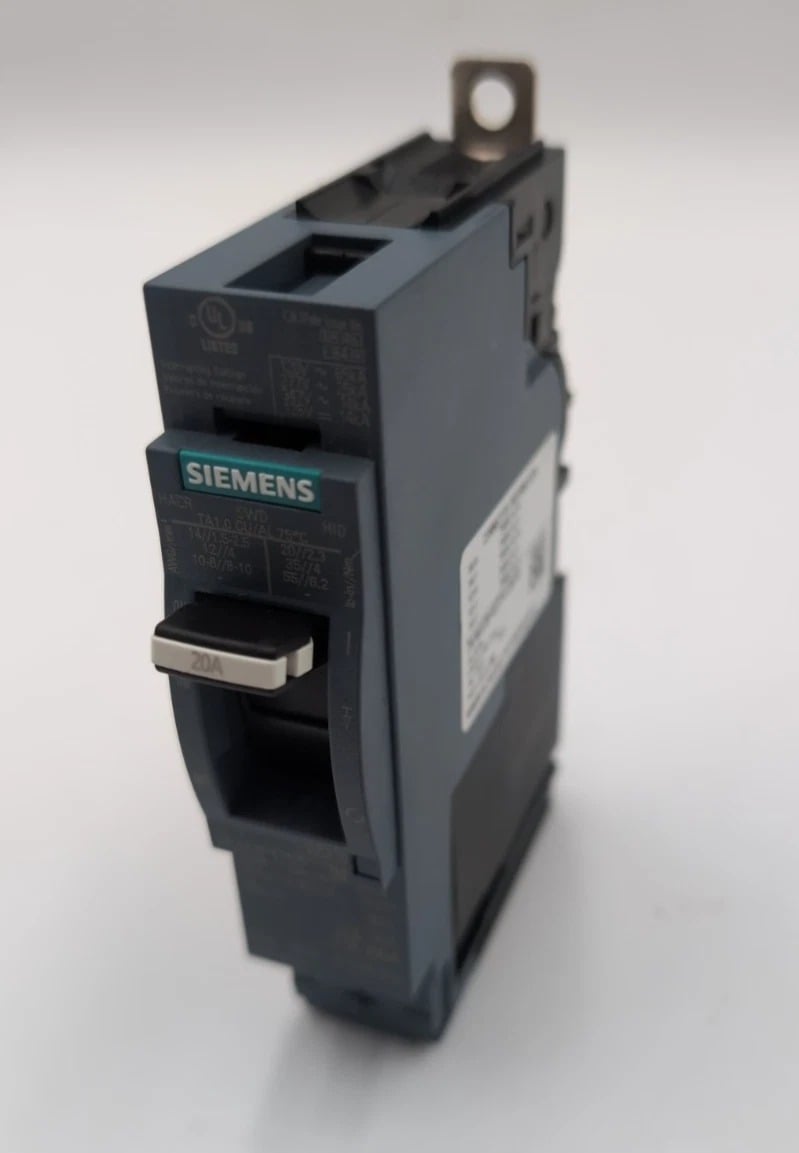 20 Amps, Siemens #3VA4120-4ED14-0AA0, Circuit Breaker, 1-Pole, 480 Volts, Bolt-On, NEW - Image 7