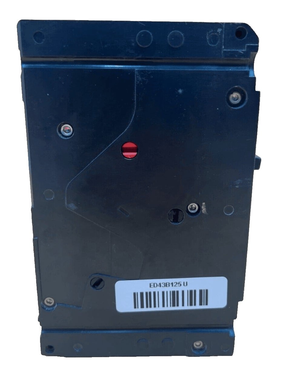 125 Amps, Siemens #ED43B125, Circuit Breaker, 3-Pole, 480 Volts, Bolt-On - Image 3