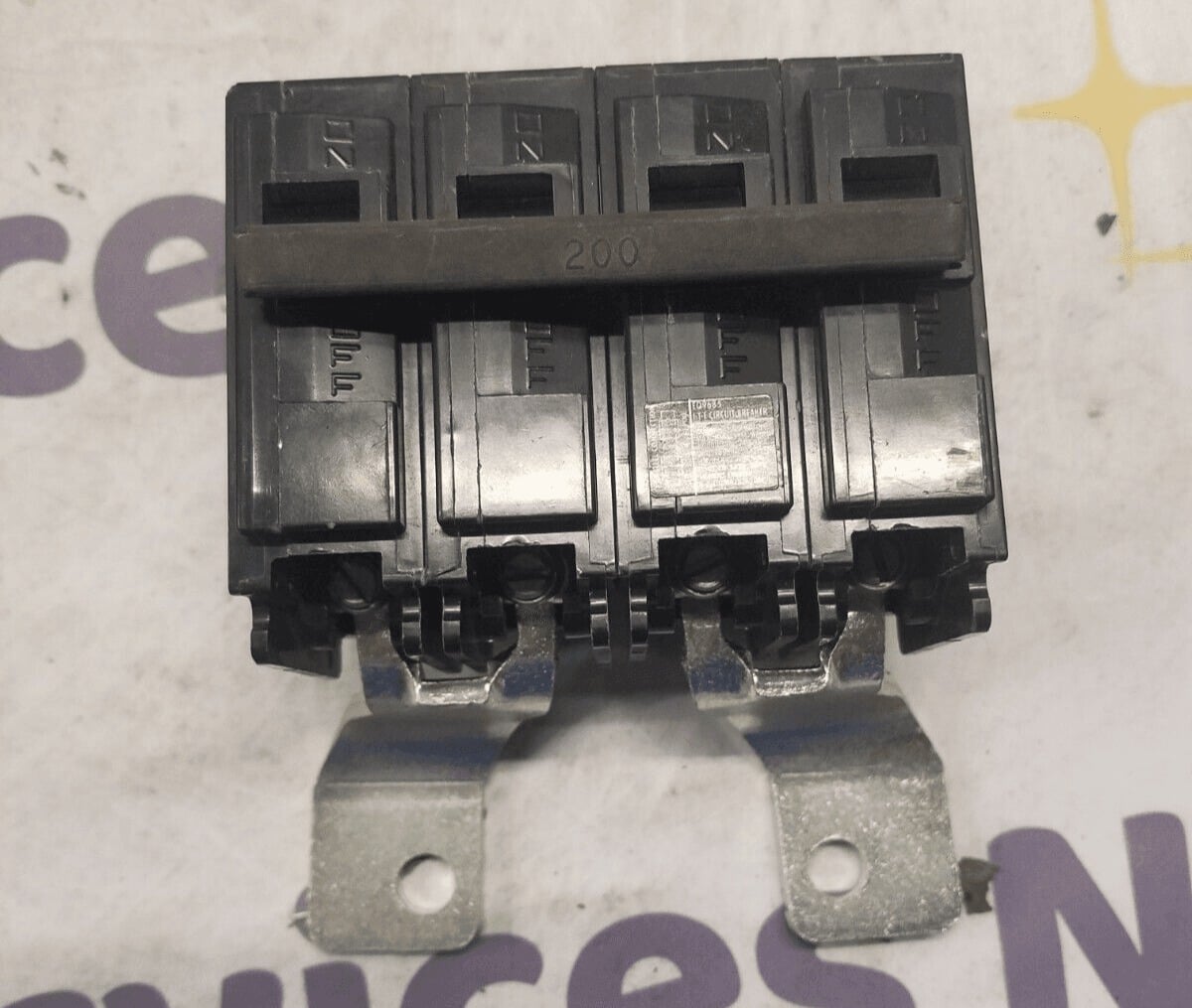 200 Amps, Siemens #EQ9685R, Circuit Breaker, 4-Pole, 240 Volts, NEW - Image 2