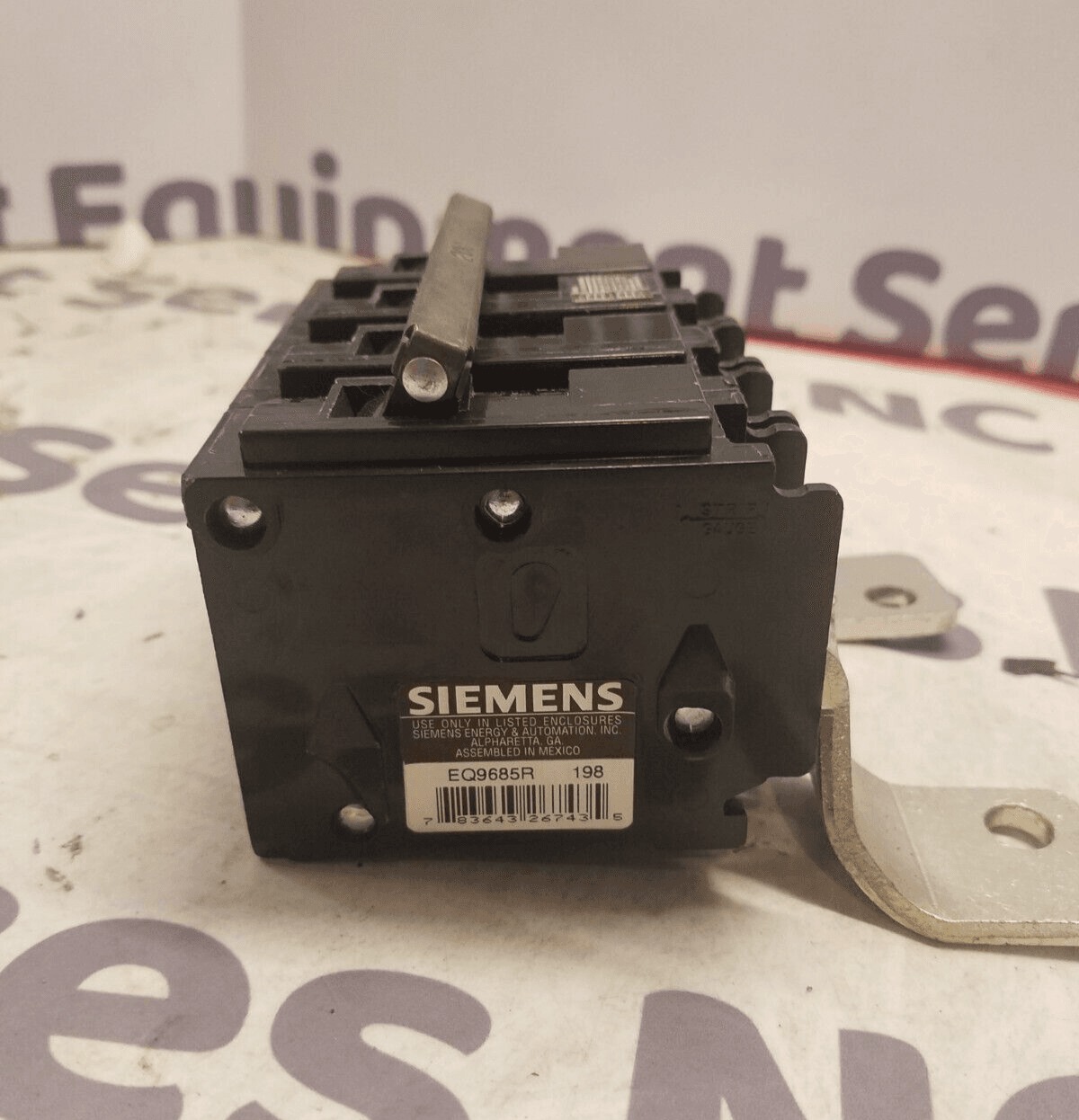 200 Amps, Siemens #EQ9685R, Circuit Breaker, 4-Pole, 240 Volts, NEW - Image 5