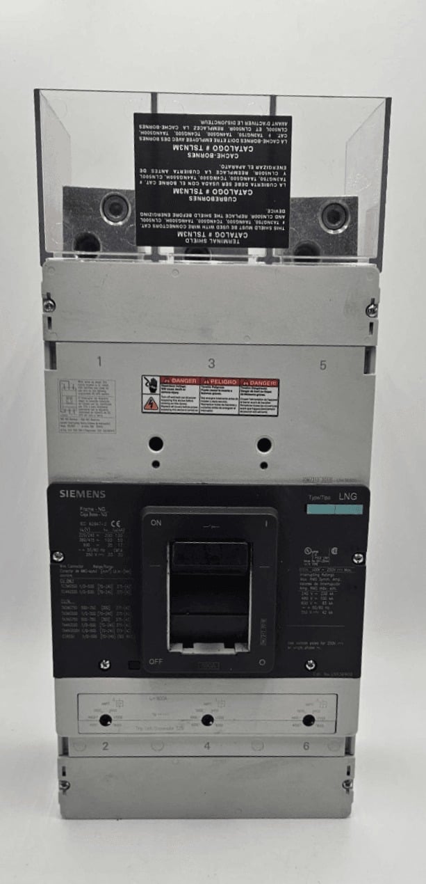 800 Amps, Siemens #LNX3B800, Circuit Breaker, 2-Pole, 600 Volts - Image 1