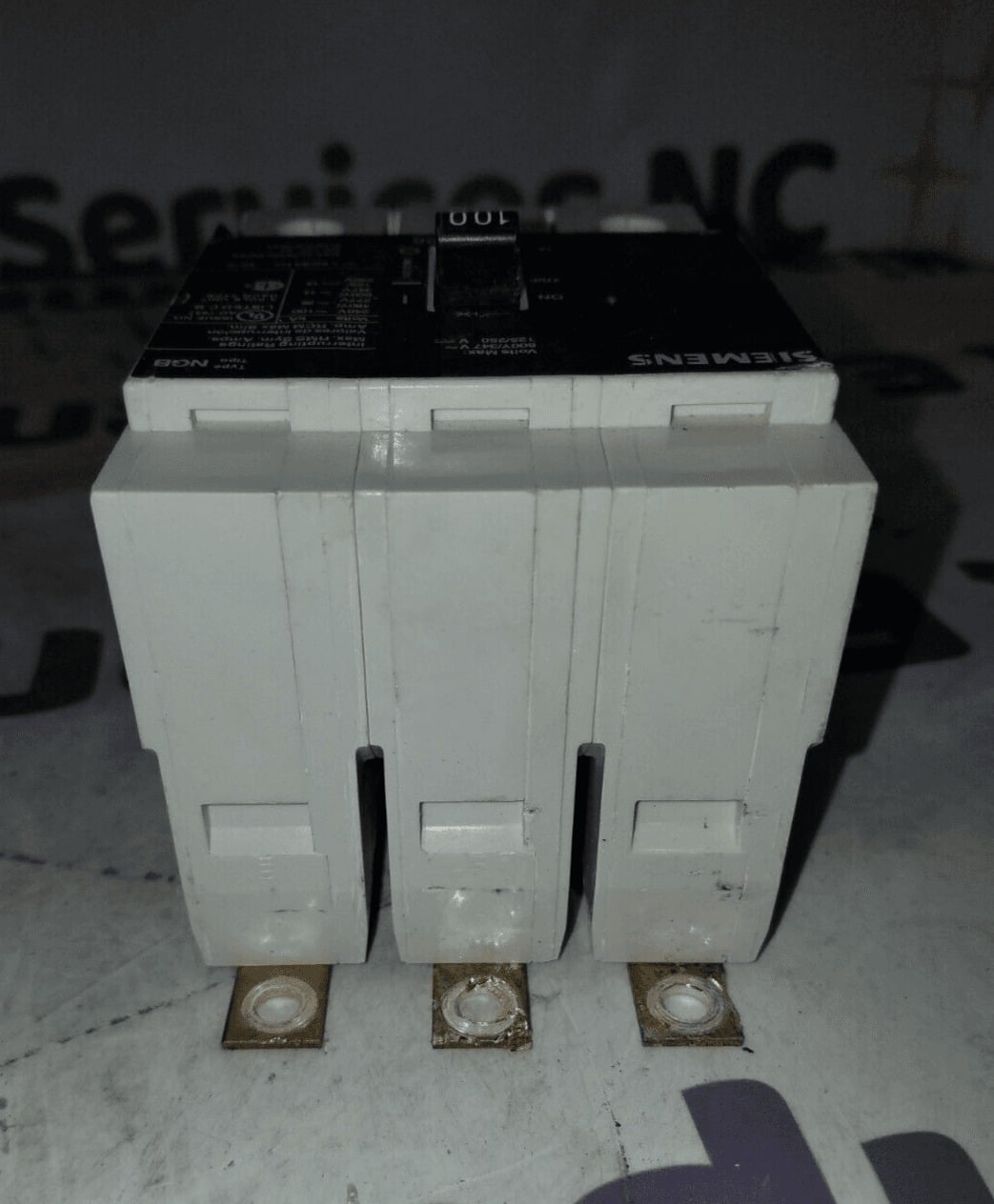 100 Amps, Siemens #NGB3B100, Circuit Breaker, 3-Pole, 600 Volts, Bolt-On - Image 6