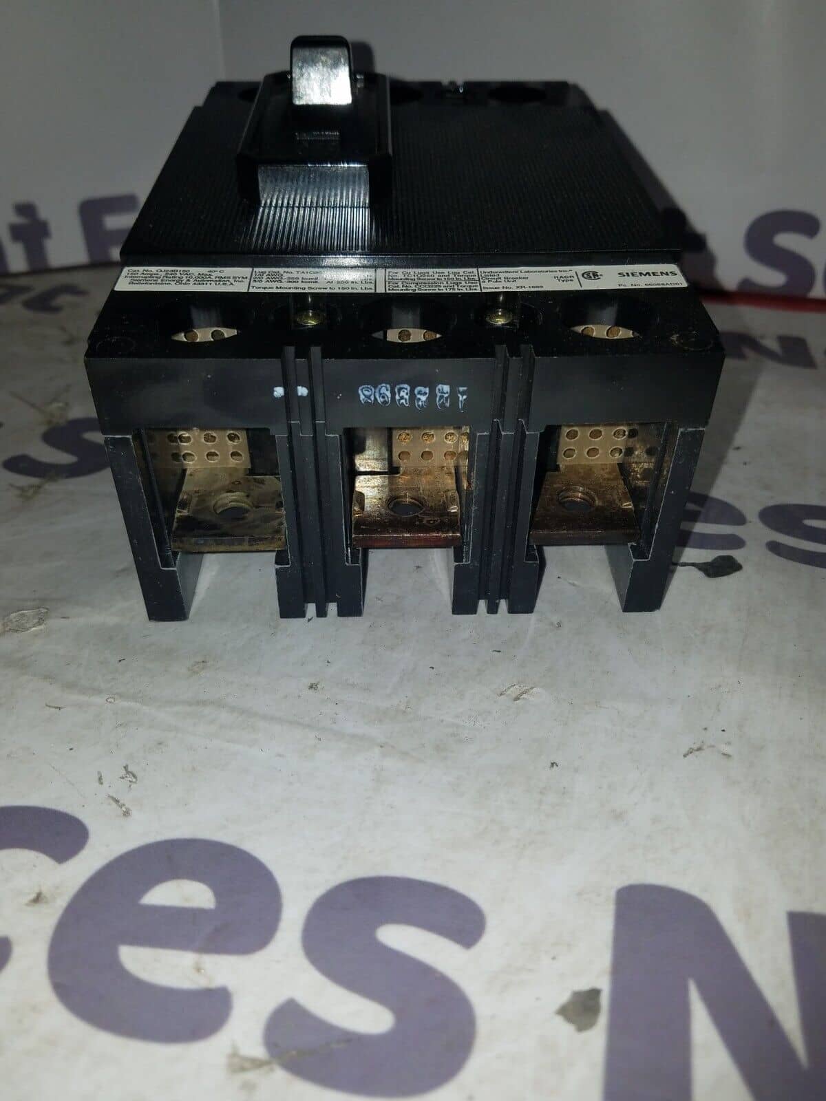 150 Amps, Siemens #QJ23B150, Circuit Breaker, 3-Pole, 240 Volts, Bolt-On, NEW - Image 6