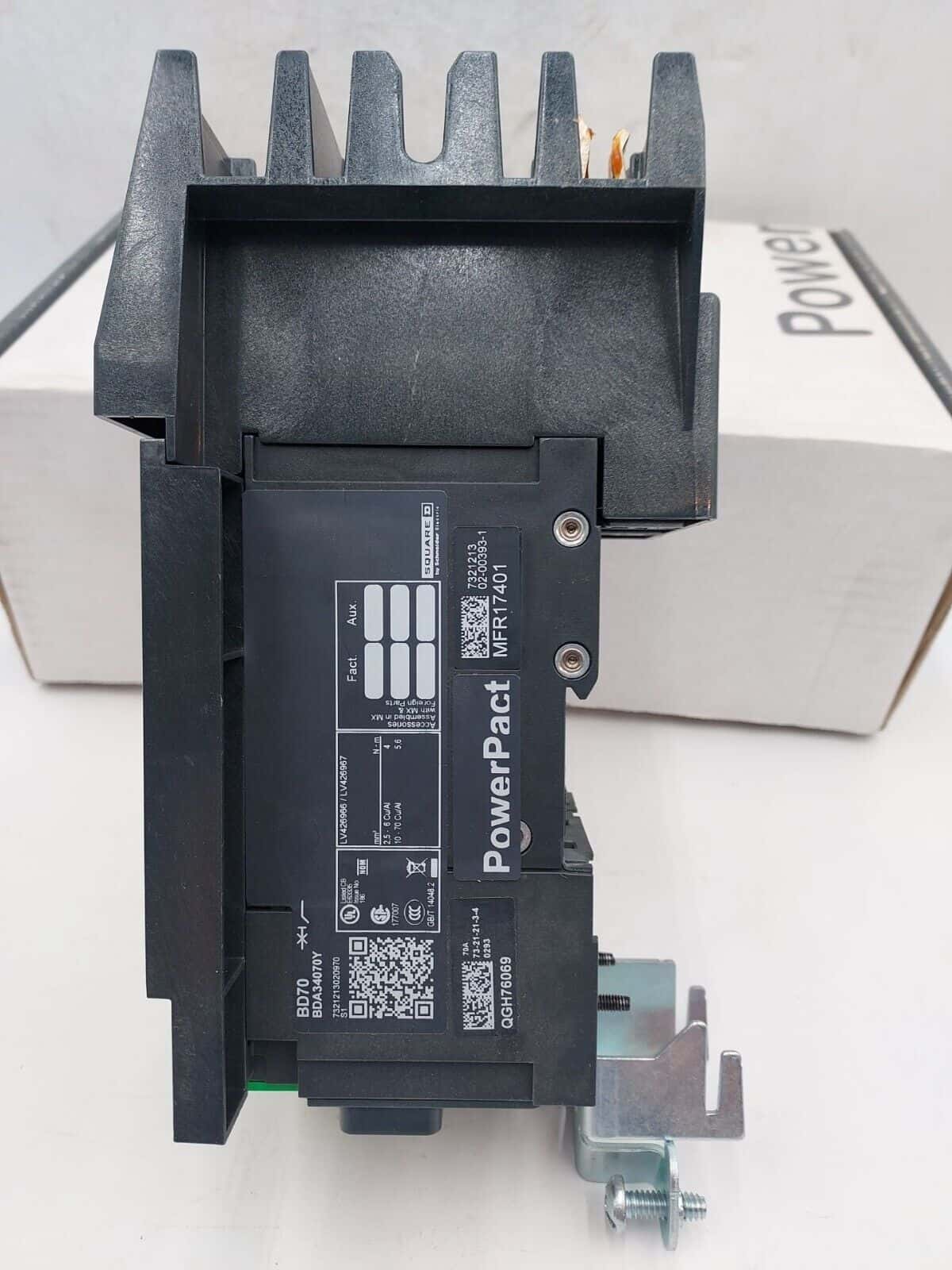 70 Amps, Square D #BDA34070Y, I-Line Circuit Breaker, 3-Pole, 480 Volts - Image 5