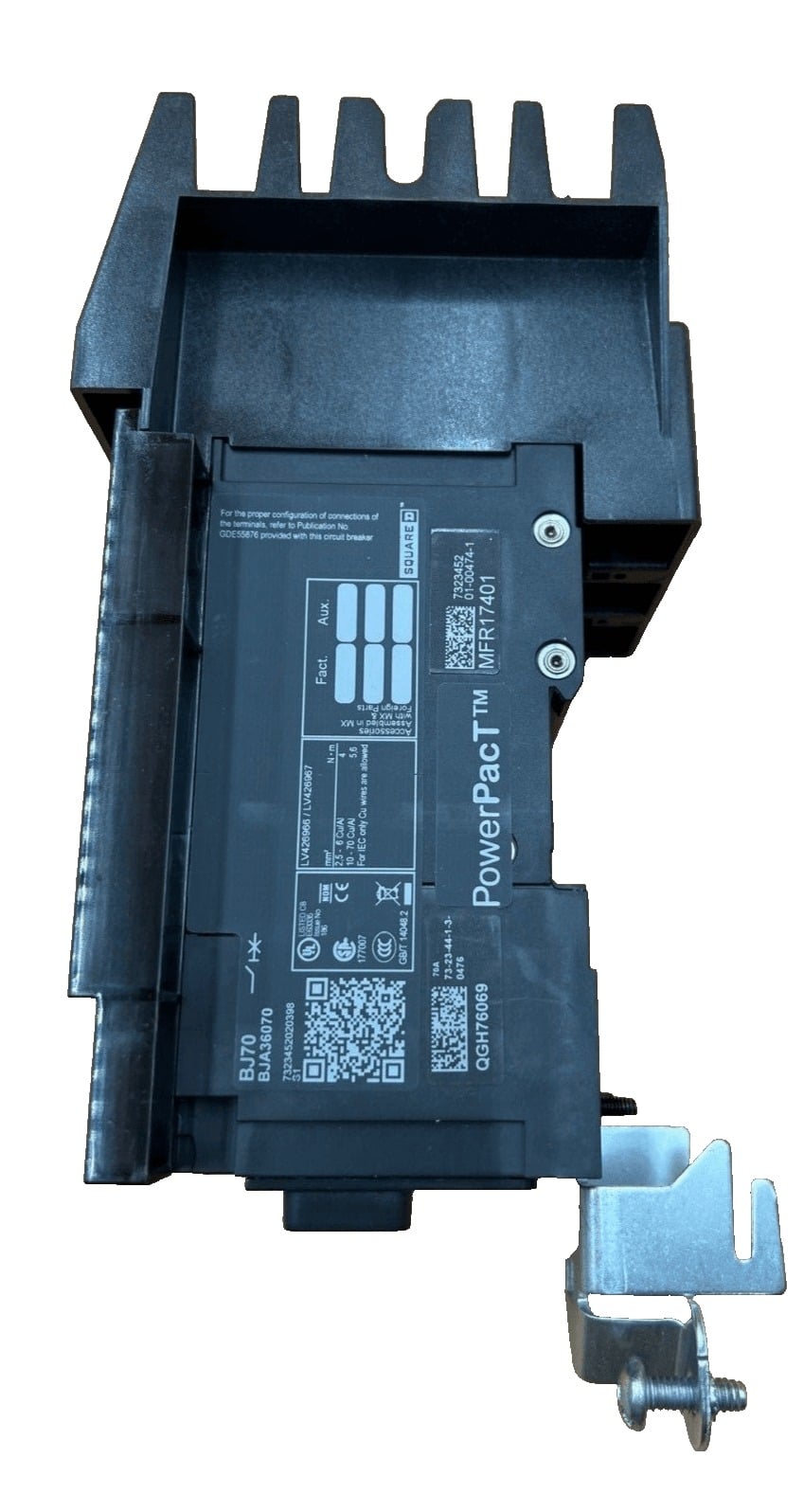 70 Amps, Square D #BJA36070, I-Line Circuit Breaker, 3-Pole, 600 Volts, NEW - Image 6