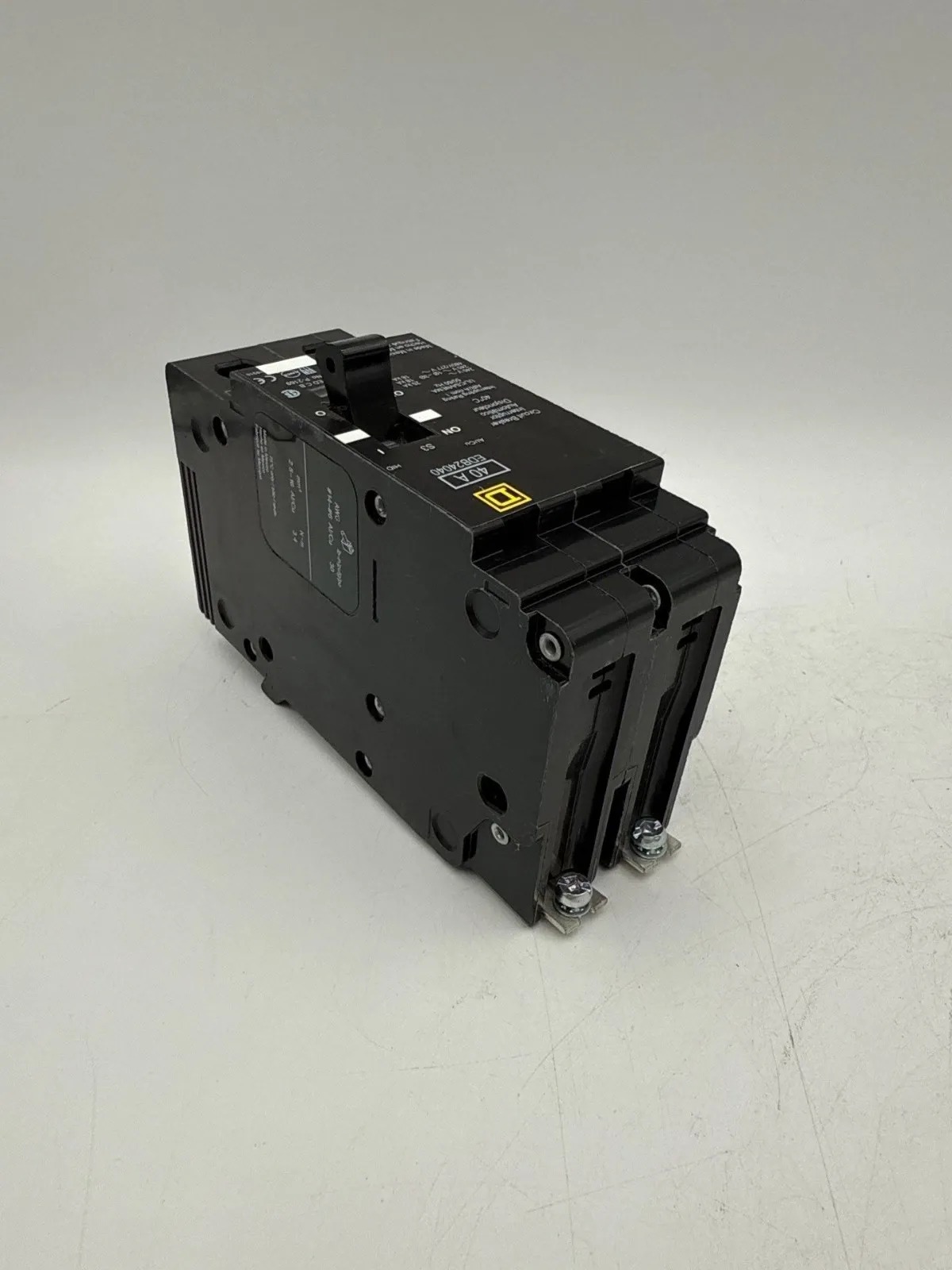 40 Amps, Square D #EDB24040, Circuit Breaker, 2-Pole, 480 Volts, Bolt-On, NEW - Image 5