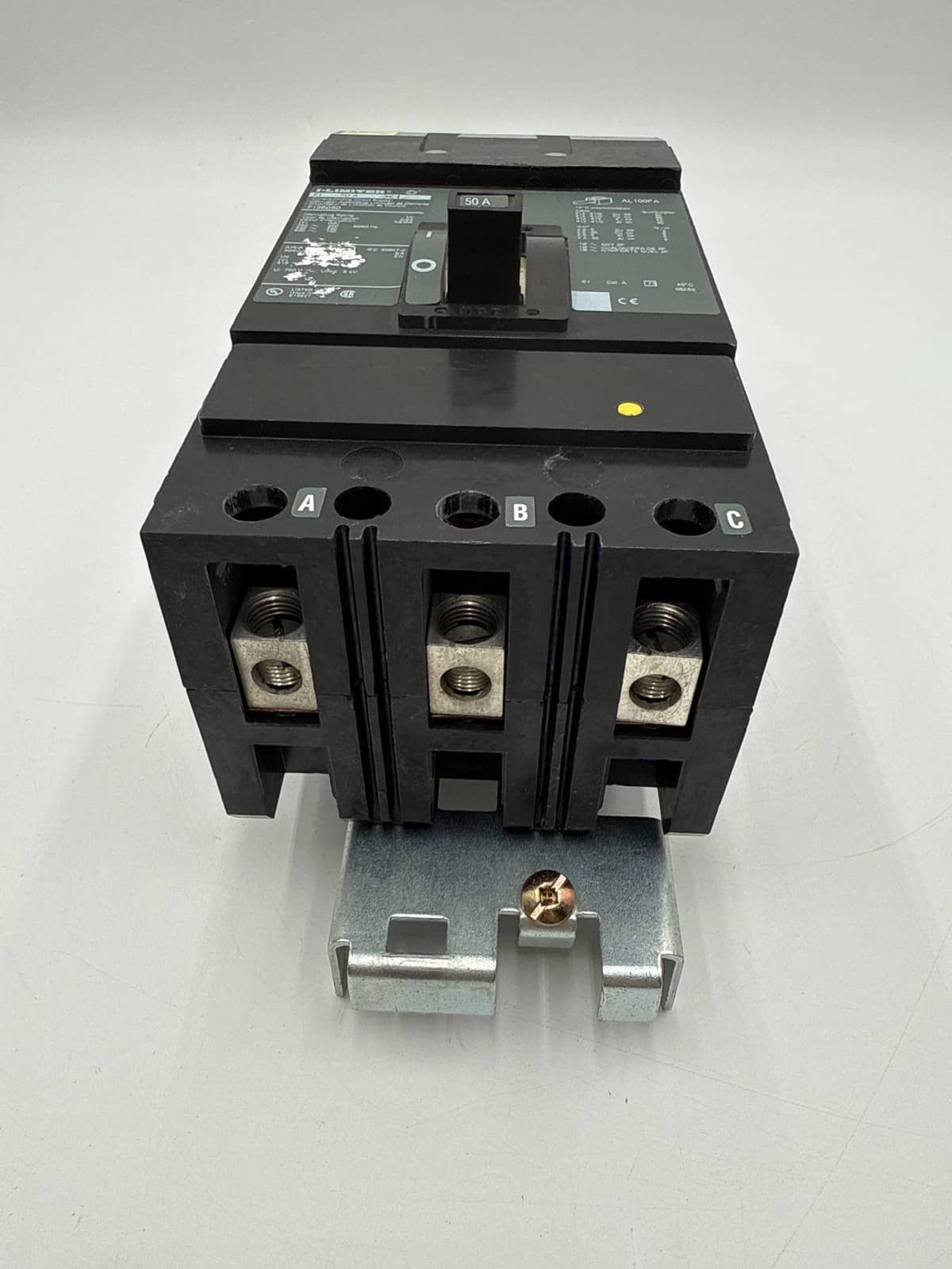 50 Amps, Square D #FI36050, I-Line Circuit Breaker, 3-Pole, 600 Volts - Image 4