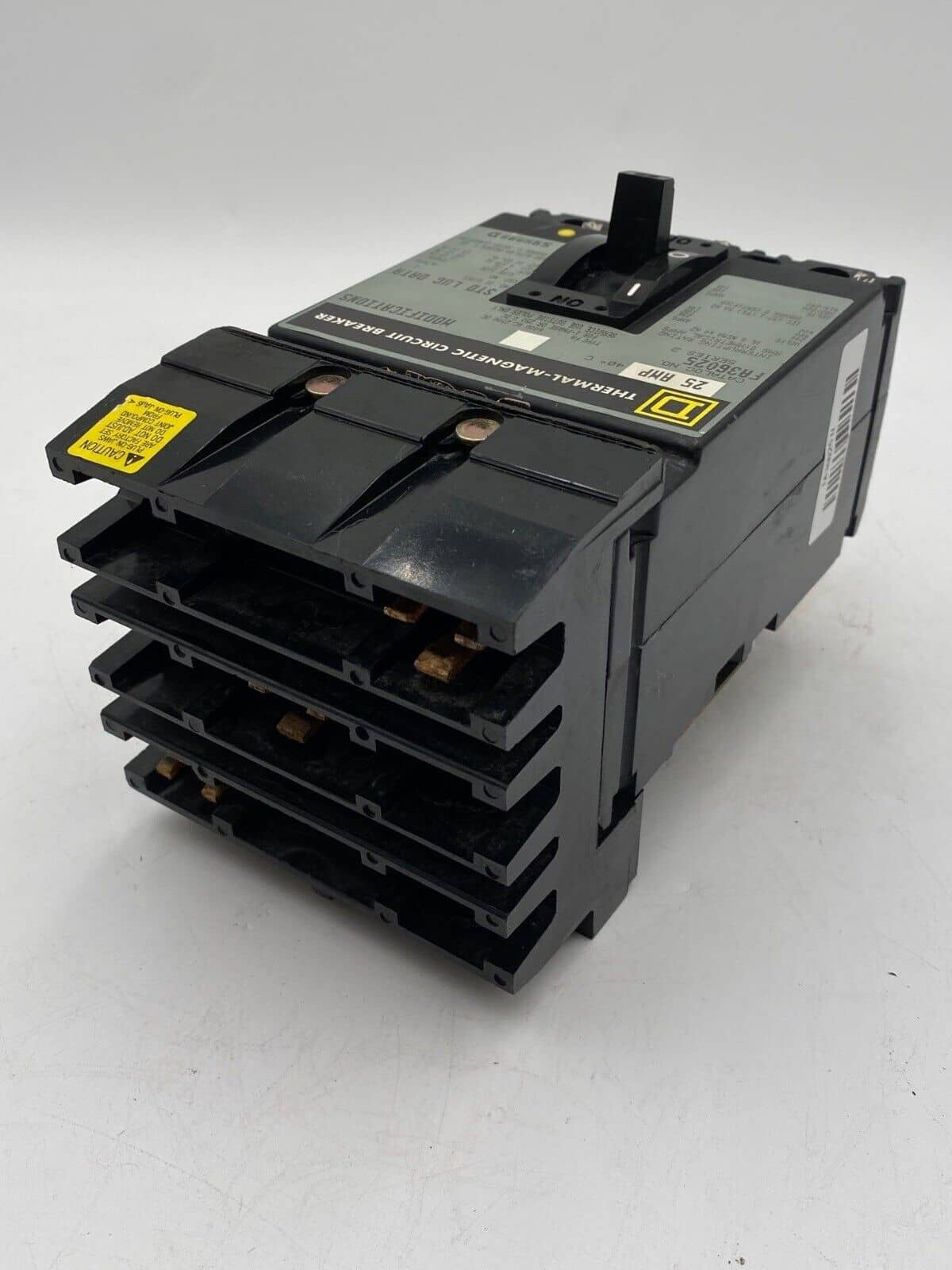 25 Amps, Square D #FA36025, I-Line Circuit Breaker, 3-Pole, 600 Volts - Image 8
