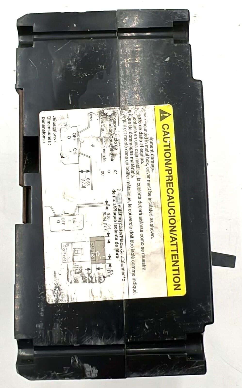 70 Amps, Square D #FAL34070, Circuit Breaker, 3-Pole, 480 Volts, Bolt-On (2 available) - Image 4