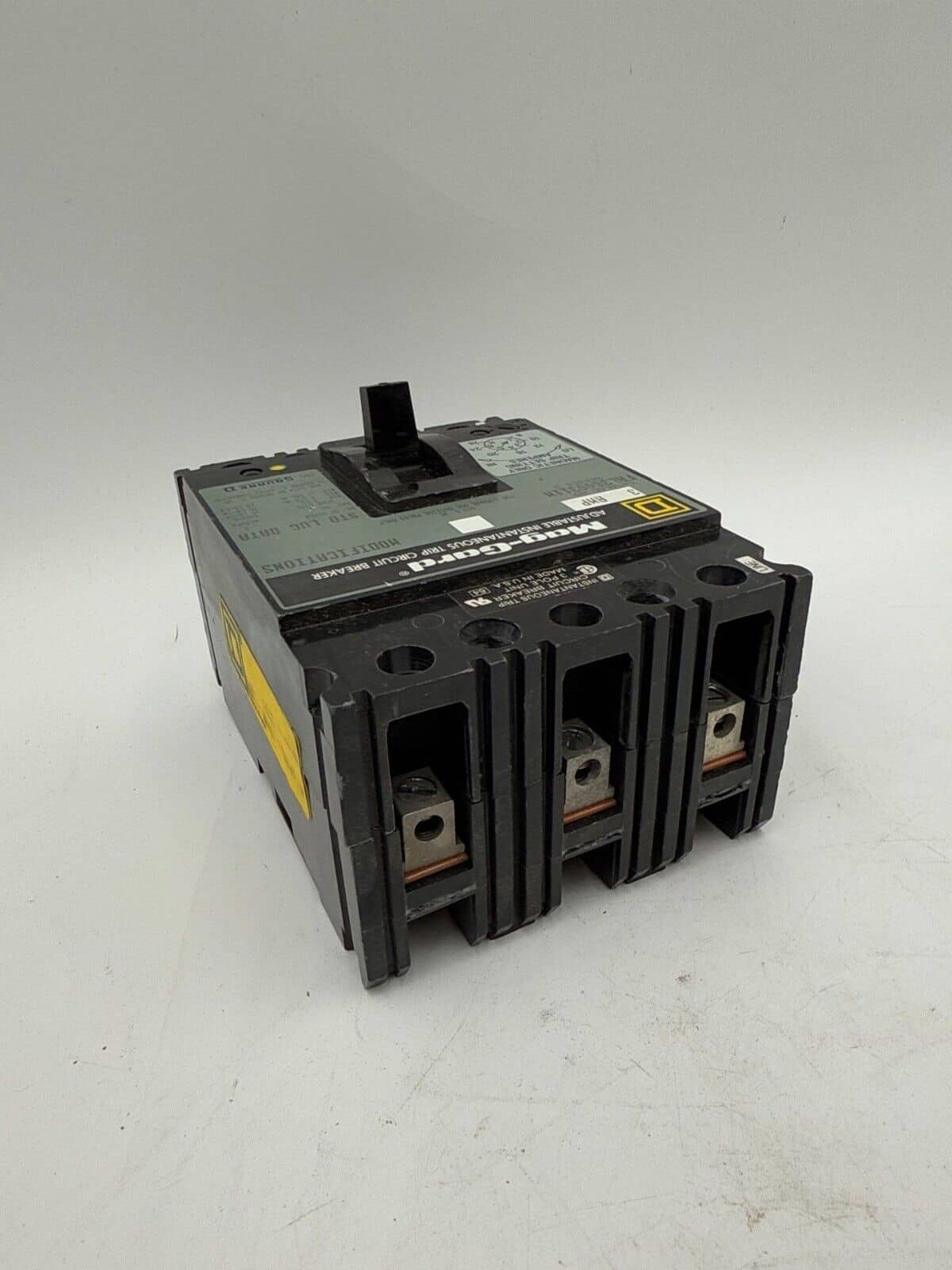 3 Amps, Square D #FAL3600311M, Circuit Breaker, 3-Pole, 600 Volts - Image 6
