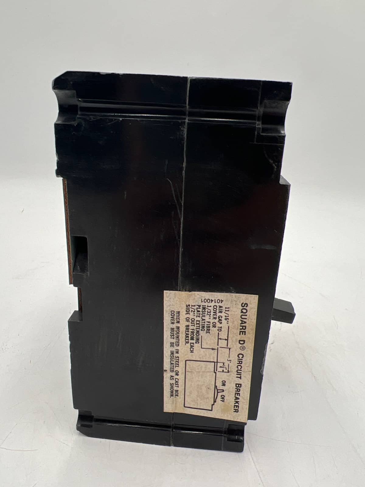 50 Amps, Square D #FAP36050, Circuit Breaker, 3-Pole, 600 Volts, Lug to Lug - Image 2
