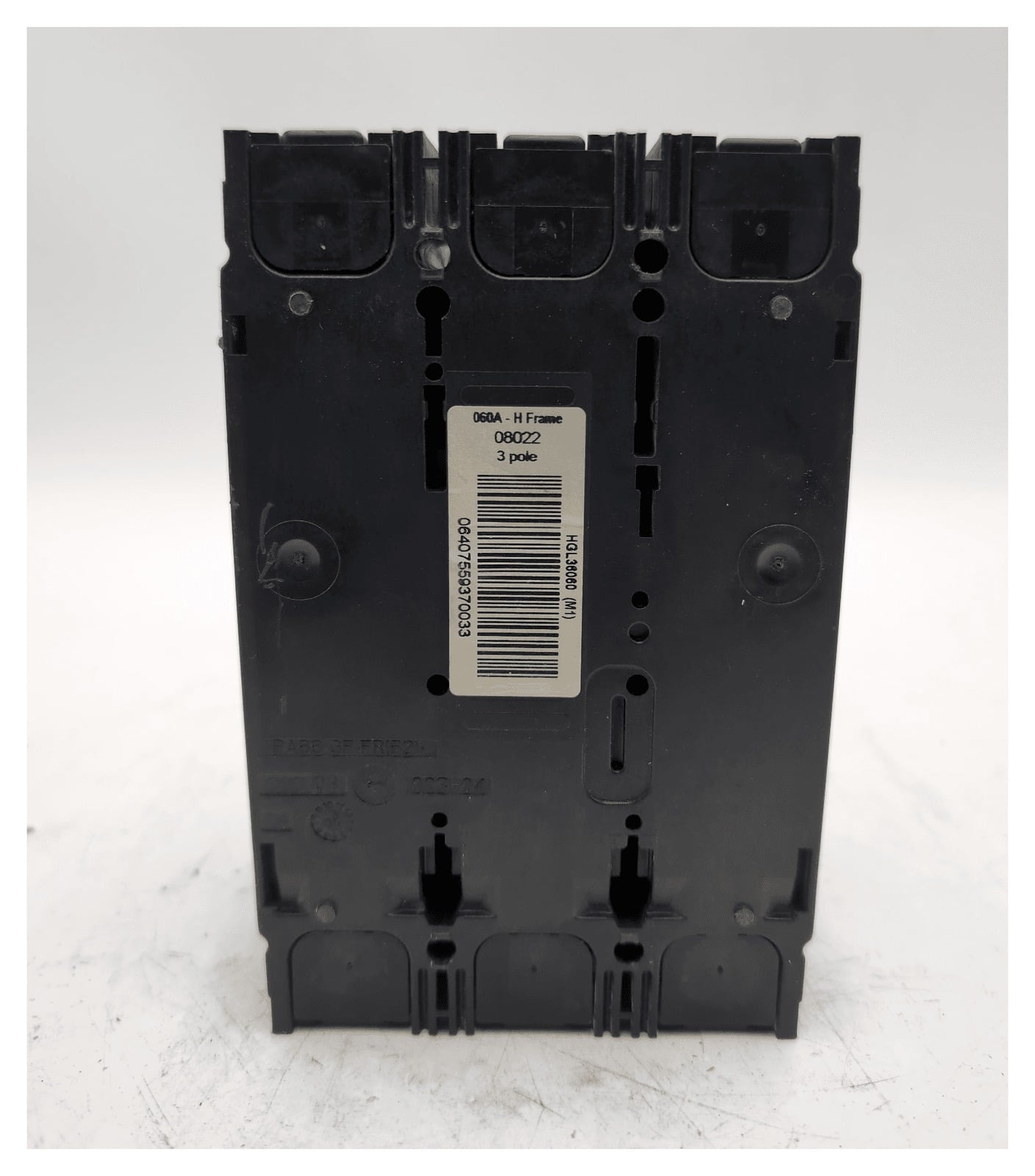 60 Amps, Square D #HGL36060, Circuit Breaker, 3-Pole, 600 Volts - Image 3