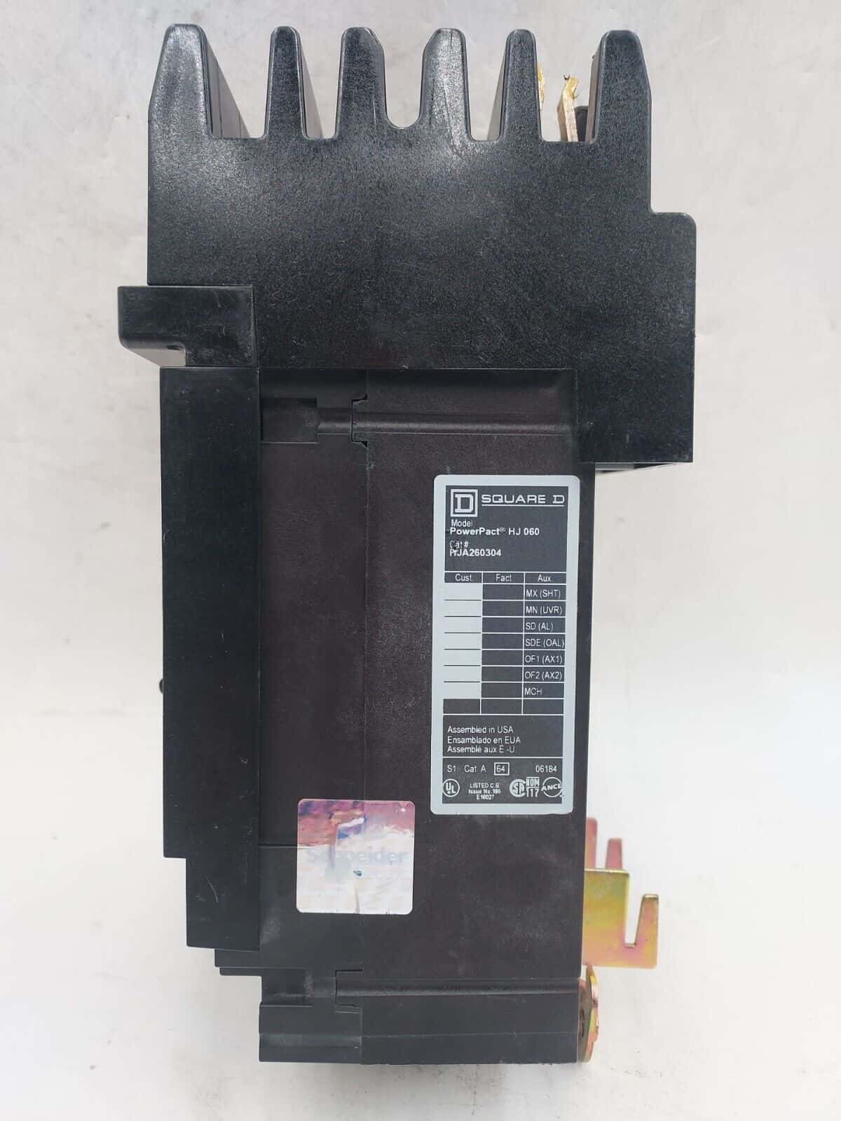 30 Amps, Square D #HJA260304, I-Line Circuit Breaker, 2-Pole, 600 Volts - Image 2