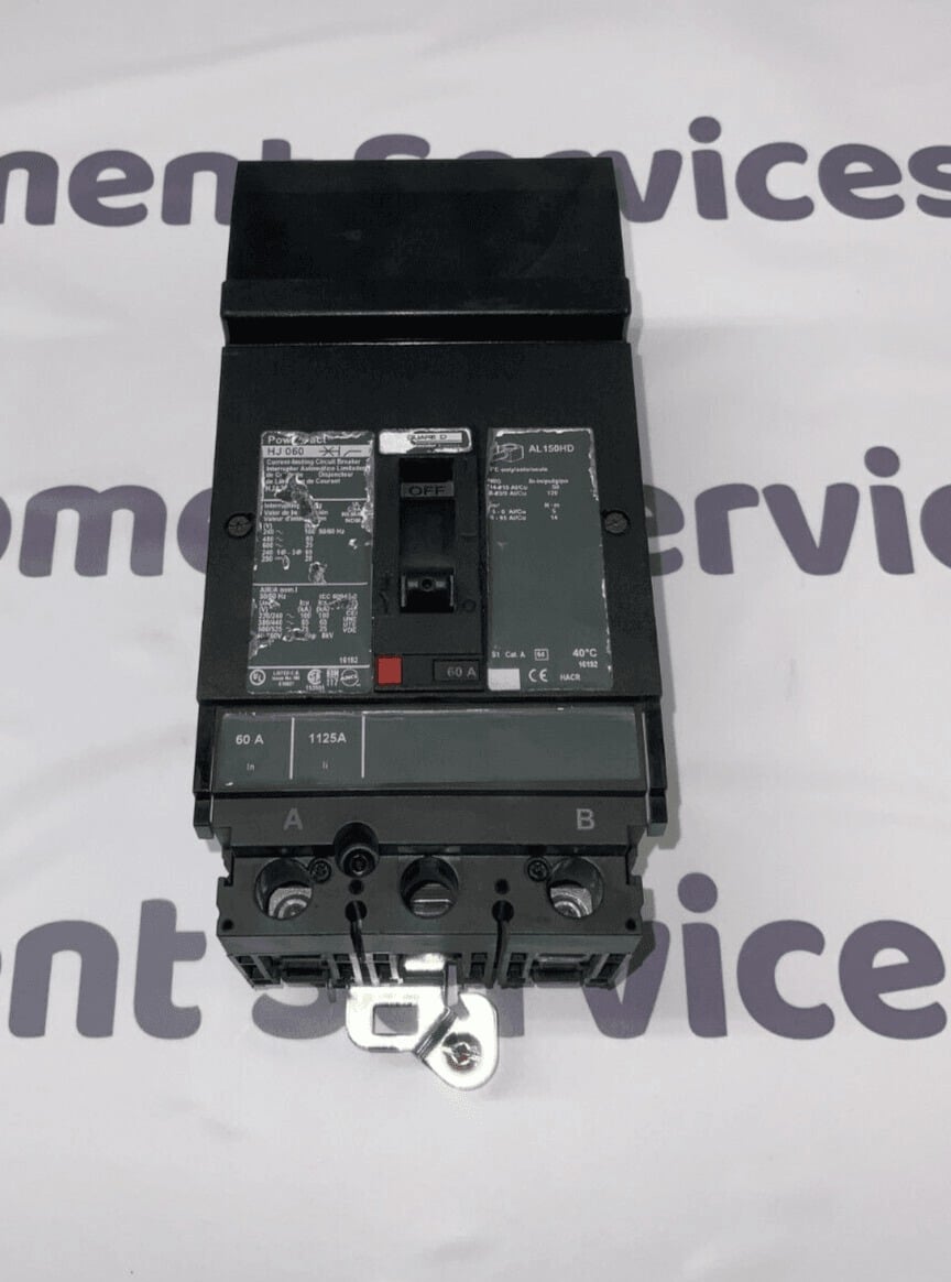 60 Amps, Square D #HJA260601, I-Line Circuit Breaker, 2-Pole, 600 Volts - Image 2