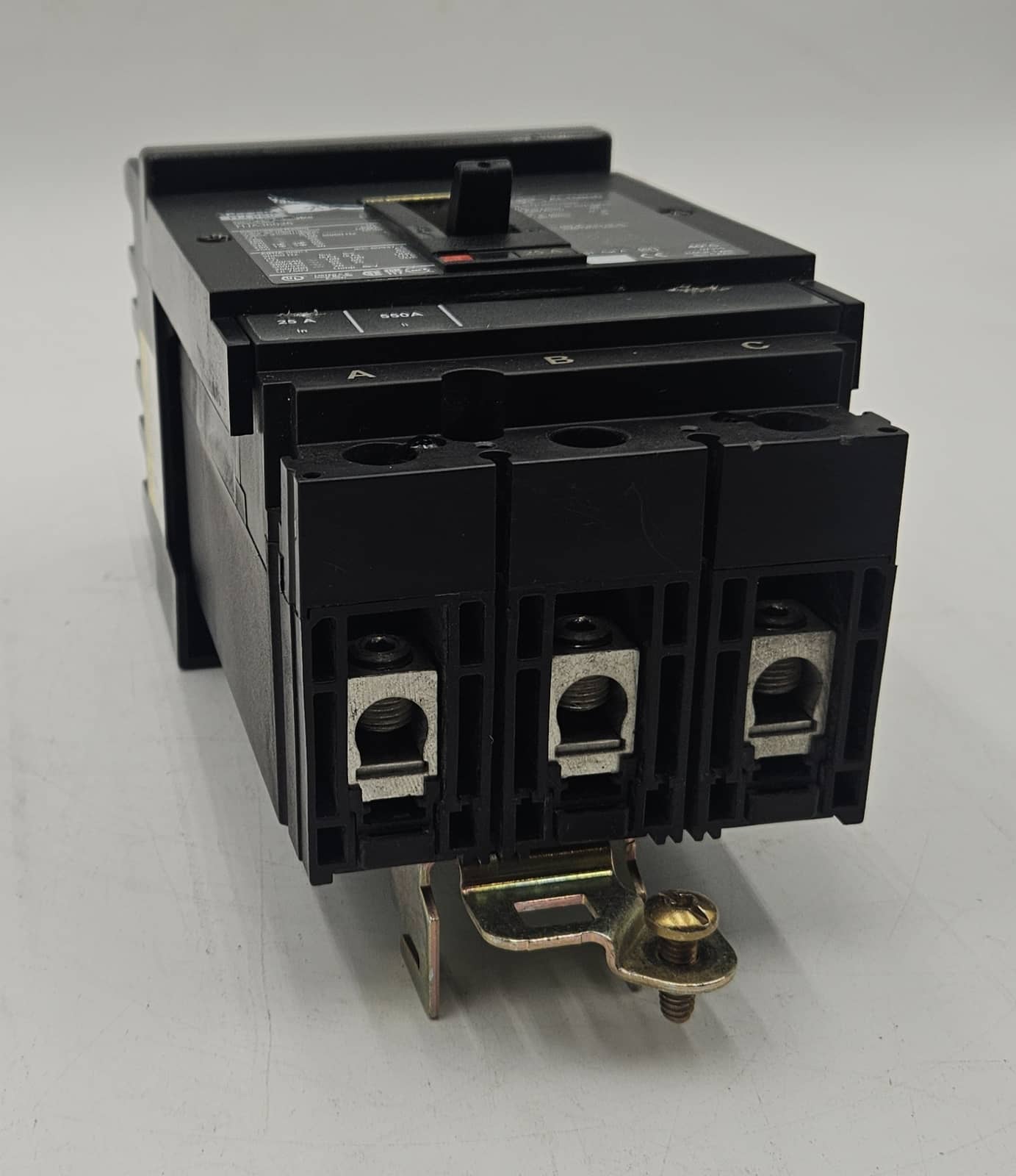 25 Amps, Square D #HJA36025, PowerPact I-Line Circuit Breaker, 3-Pole, 600 Volts - Image 2