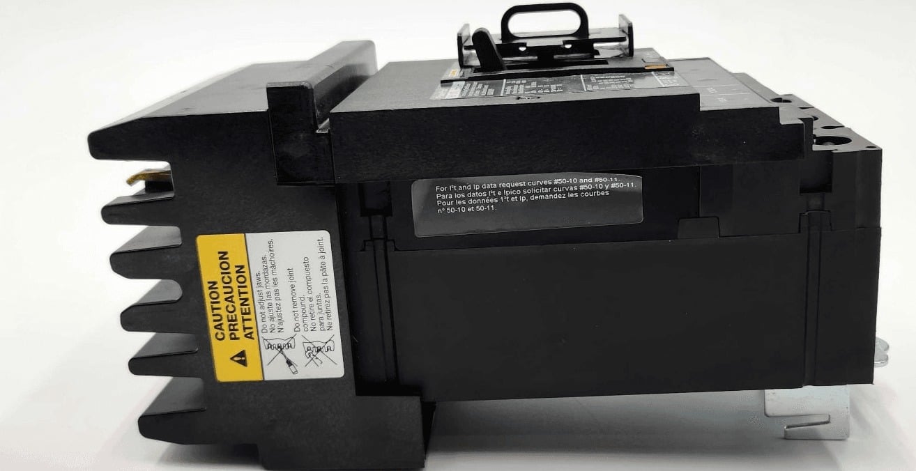 100 Amps, Square D #HJA36100YP, PowerPact Circuit Breaker, 600 Volts - Image 4