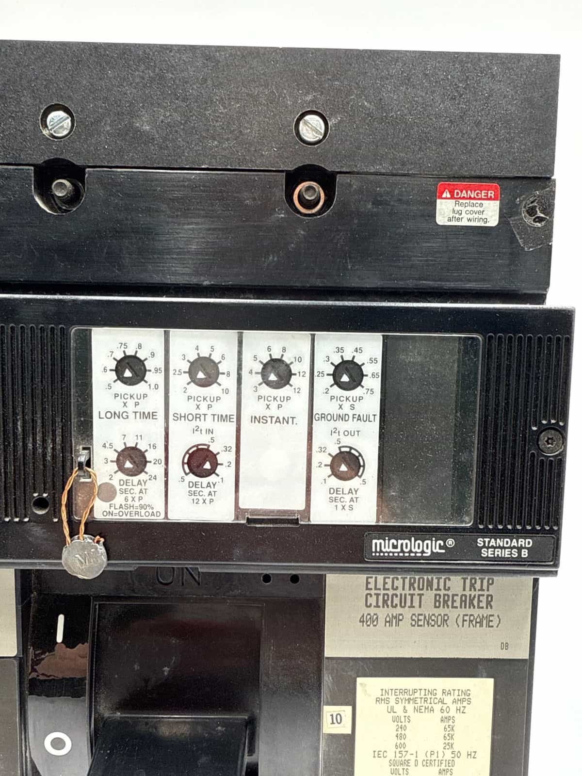 300 Amps, Square D Micrologic, Circuit Breaker, 3-Pole, 600 Volts, LSIG - Image 4