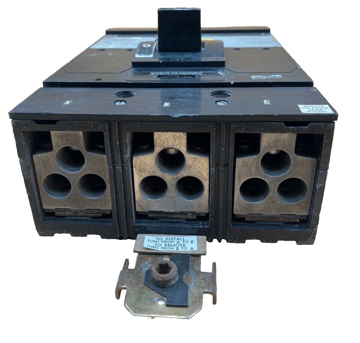 600 Amps, Square D #MH36600, I-Line Circuit Breaker, 3-Pole, 600 Volts - Image 6