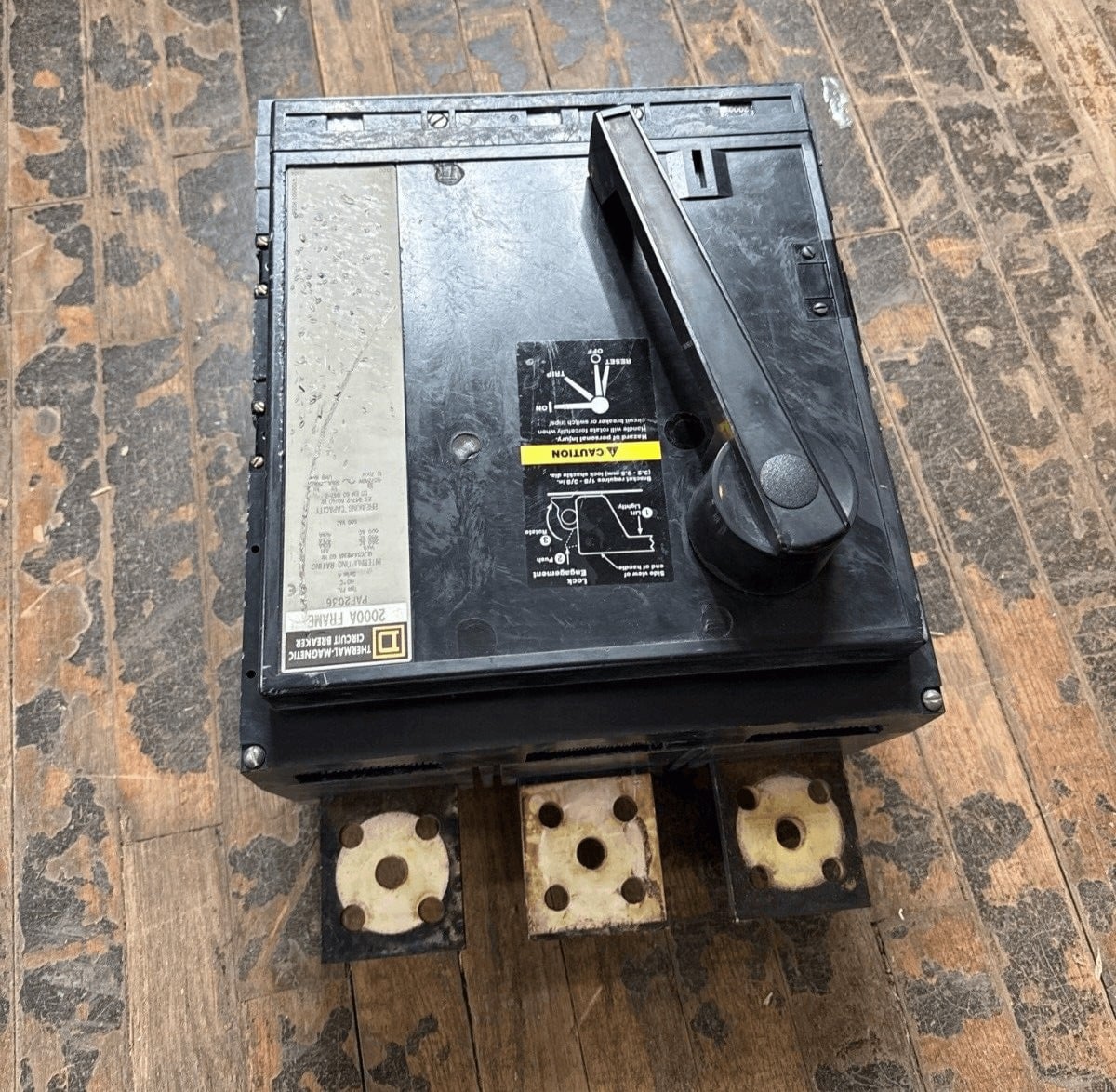 2000 Amps, Square D #PAF2036, Circuit Breaker, 3-Pole, 600 Volts - Image 6