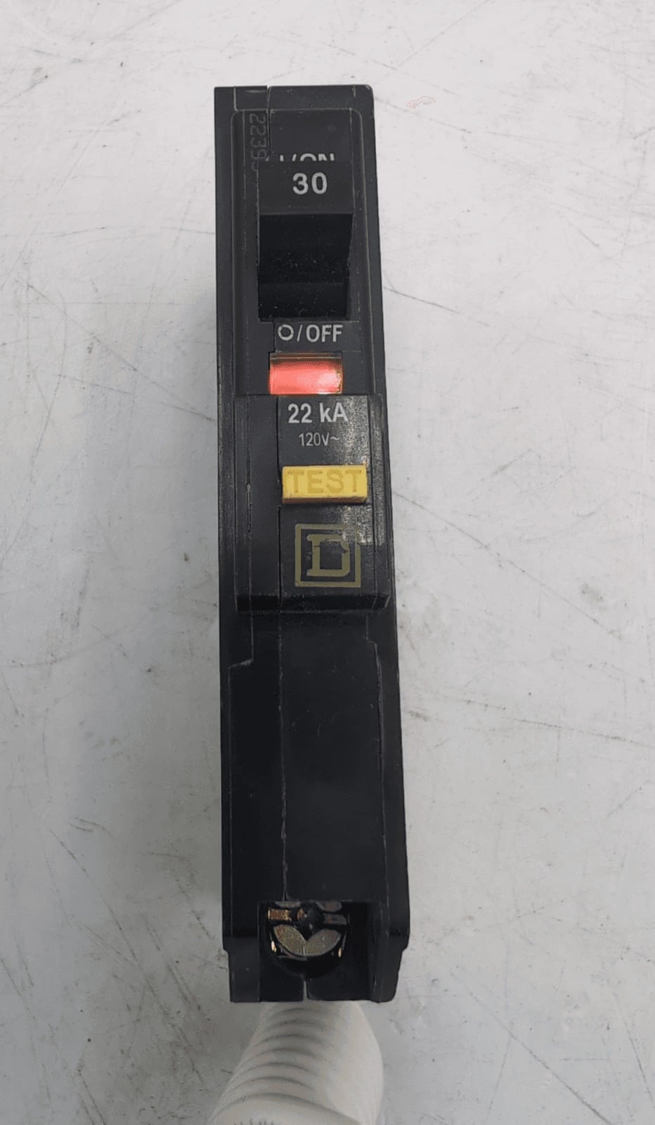 30 Amps, Square D #QOB130GFI, Circuit Breaker, 1-Pole, 120 Volts, NEW - Image 2