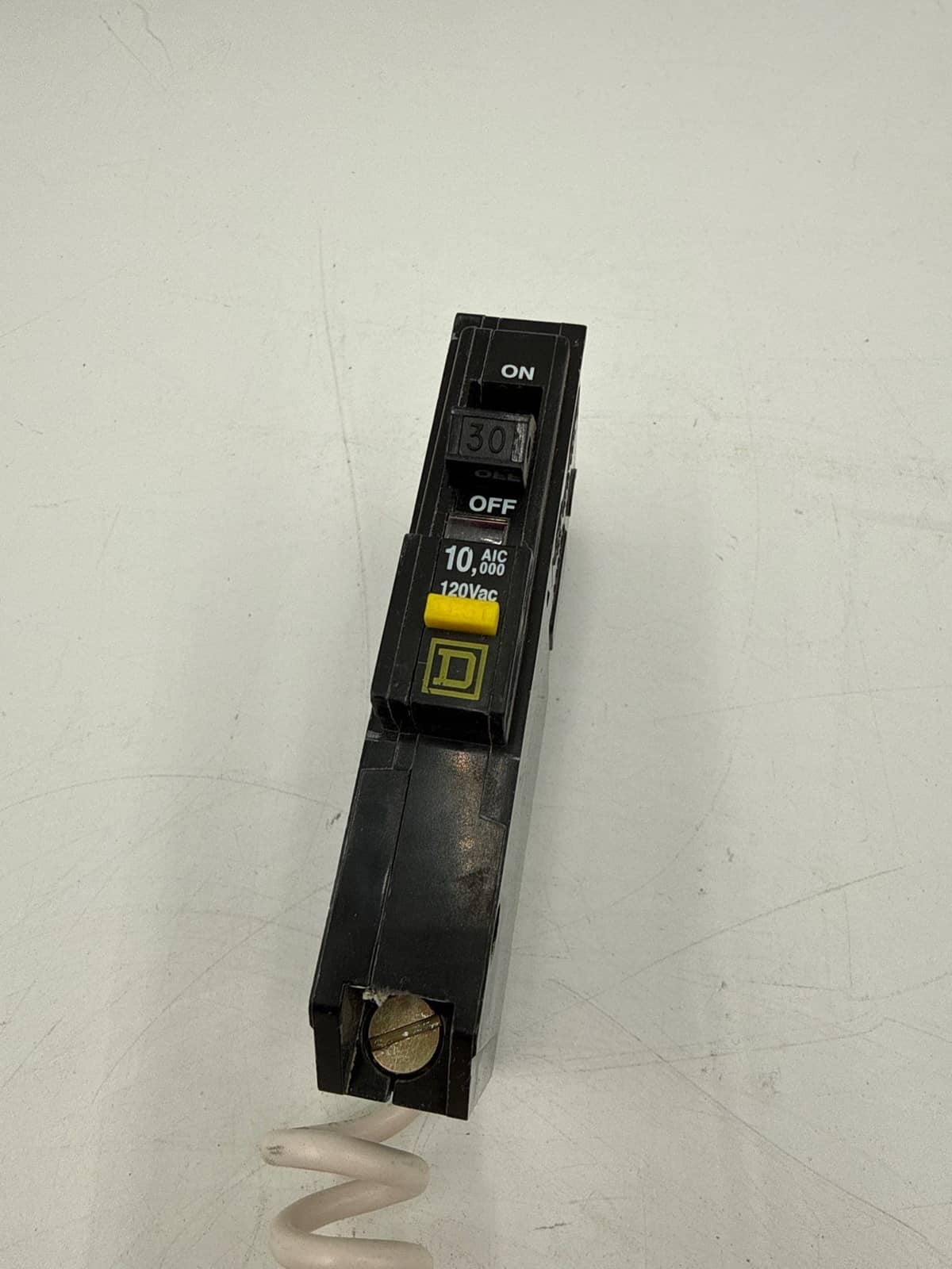 30 Amps, Square D #QOB130GFI, Circuit Breaker, 1-Pole, 120 Volts - Image 2