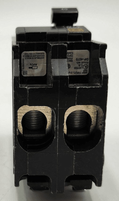 40 Amps, Square D #QOB240VH, Circuit Breaker, 2-Pole, 240 Volts - Image 4