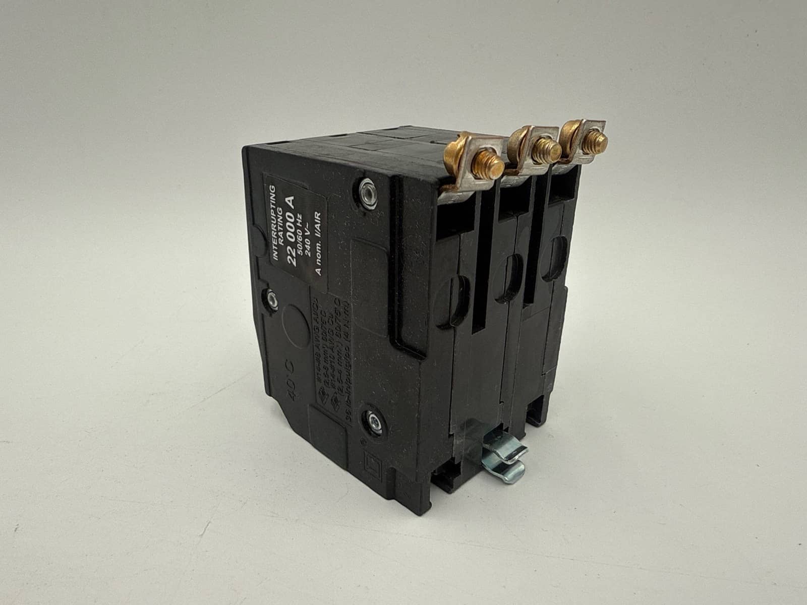 20 Amps, Square D #QOB320VH, Circuit Breaker, 3-Pole, 240 Volts, 22kA, NEW - Image 6