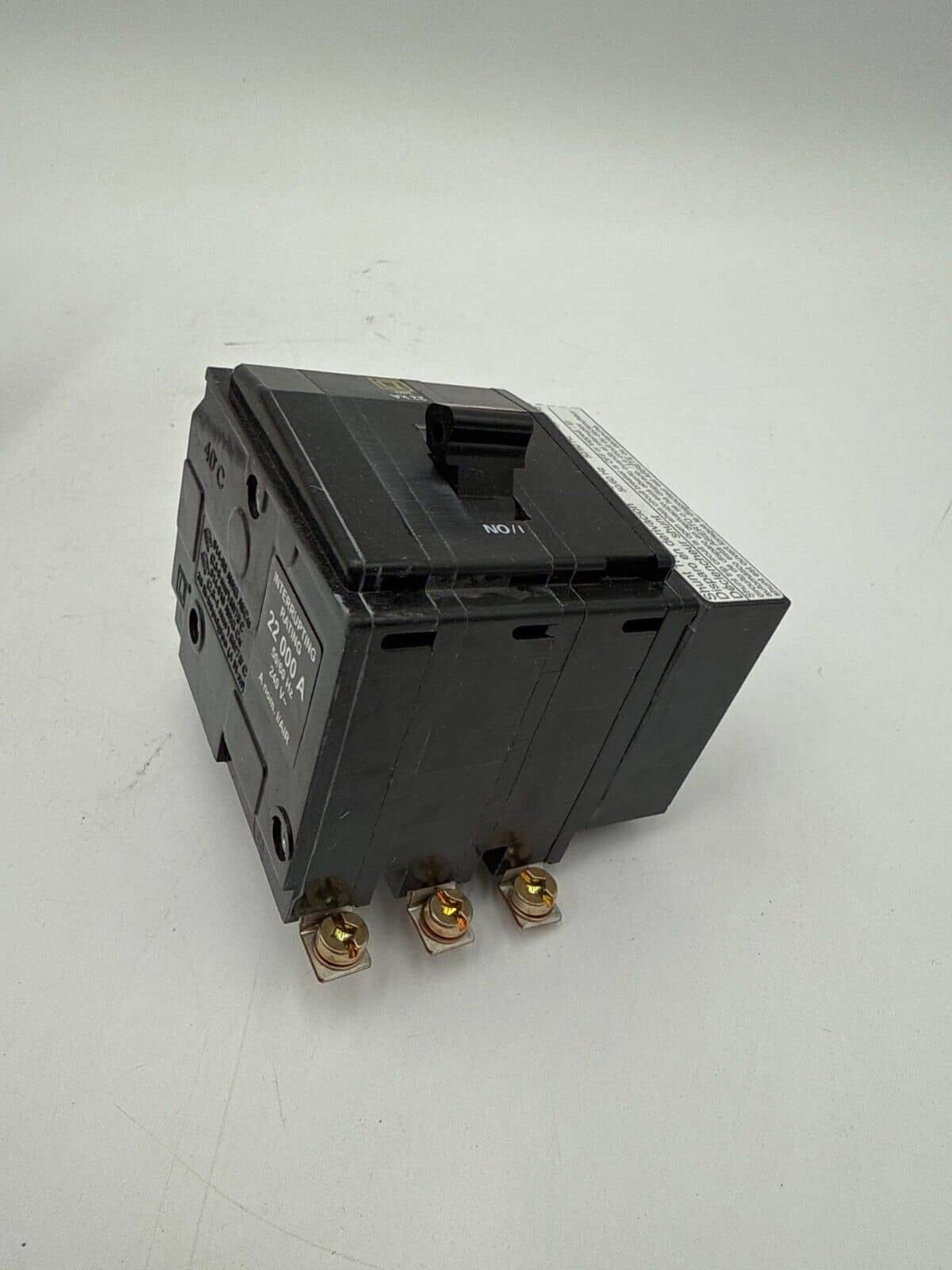 20 Amps, Square D #QOB320VH1021, Circuit Breaker, 3-Pole, 240 Volts, Shunt Trip, 22kA, Bolt-On, NEW - Image 6