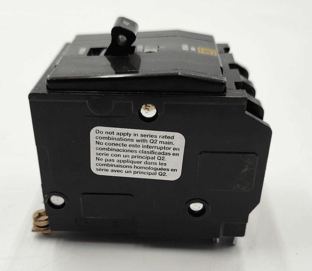 40 Amps, Square D #QOB340, Circuit Breaker, 3-Pole, 240 Volts, 10kA - Image 3