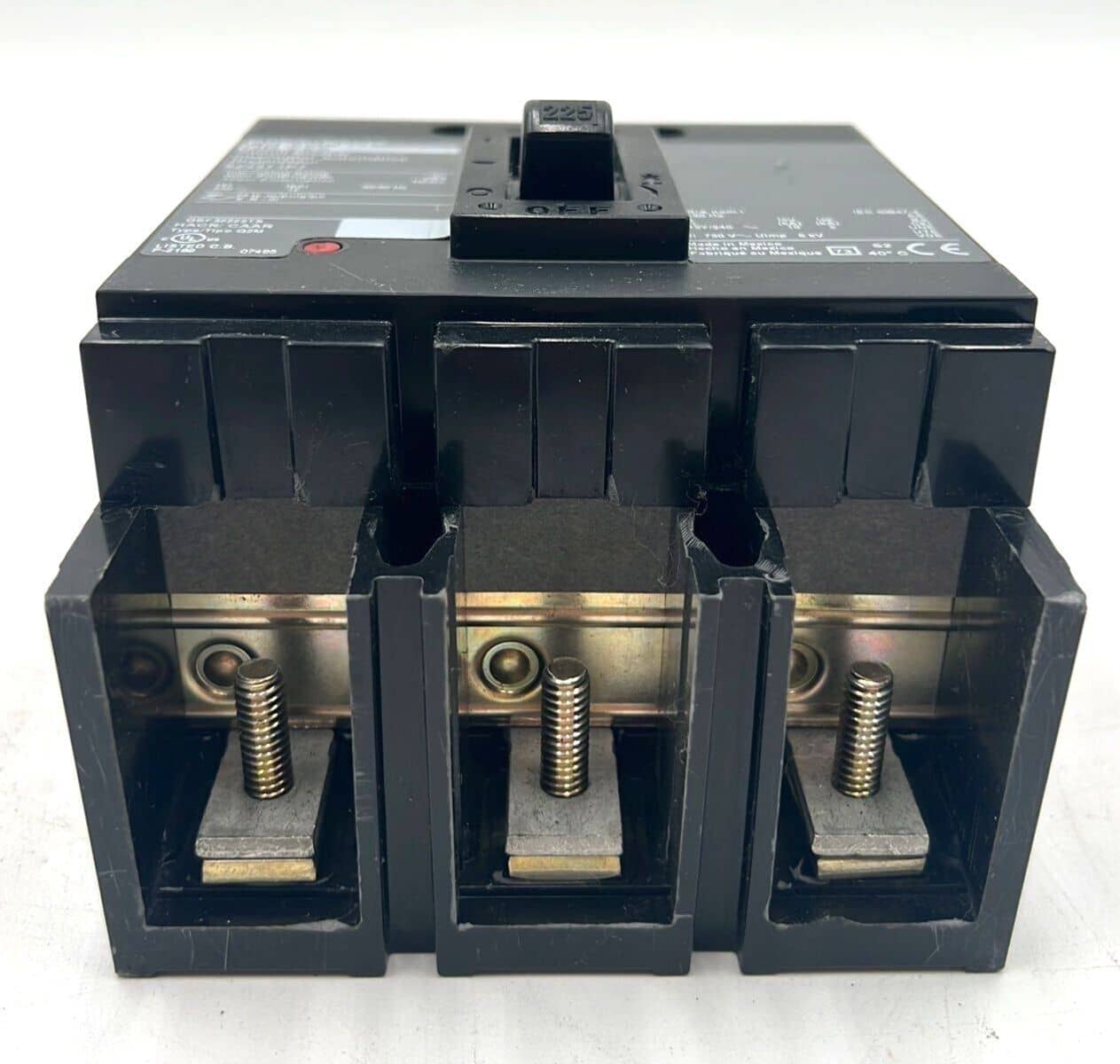 225 Amps, Square D #QBF32225TS, Circuit Breaker, 3-Pole, 240 Volts, Bolt-On - Image 6