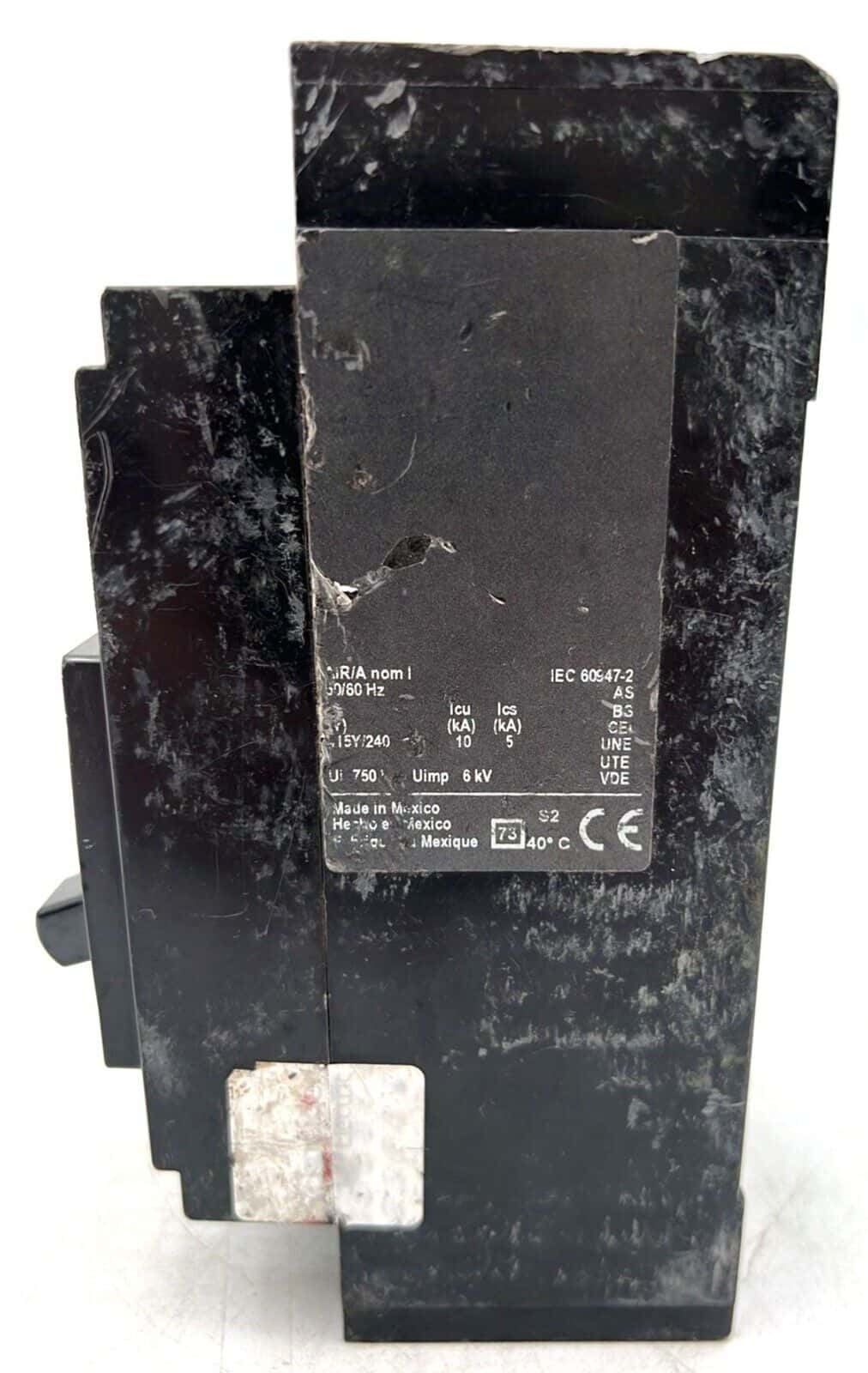 200 Amps, Square D #QBL22200, PowerPact Circuit Breaker, 2-Pole, 240 Volts, Bolt-On - Image 5