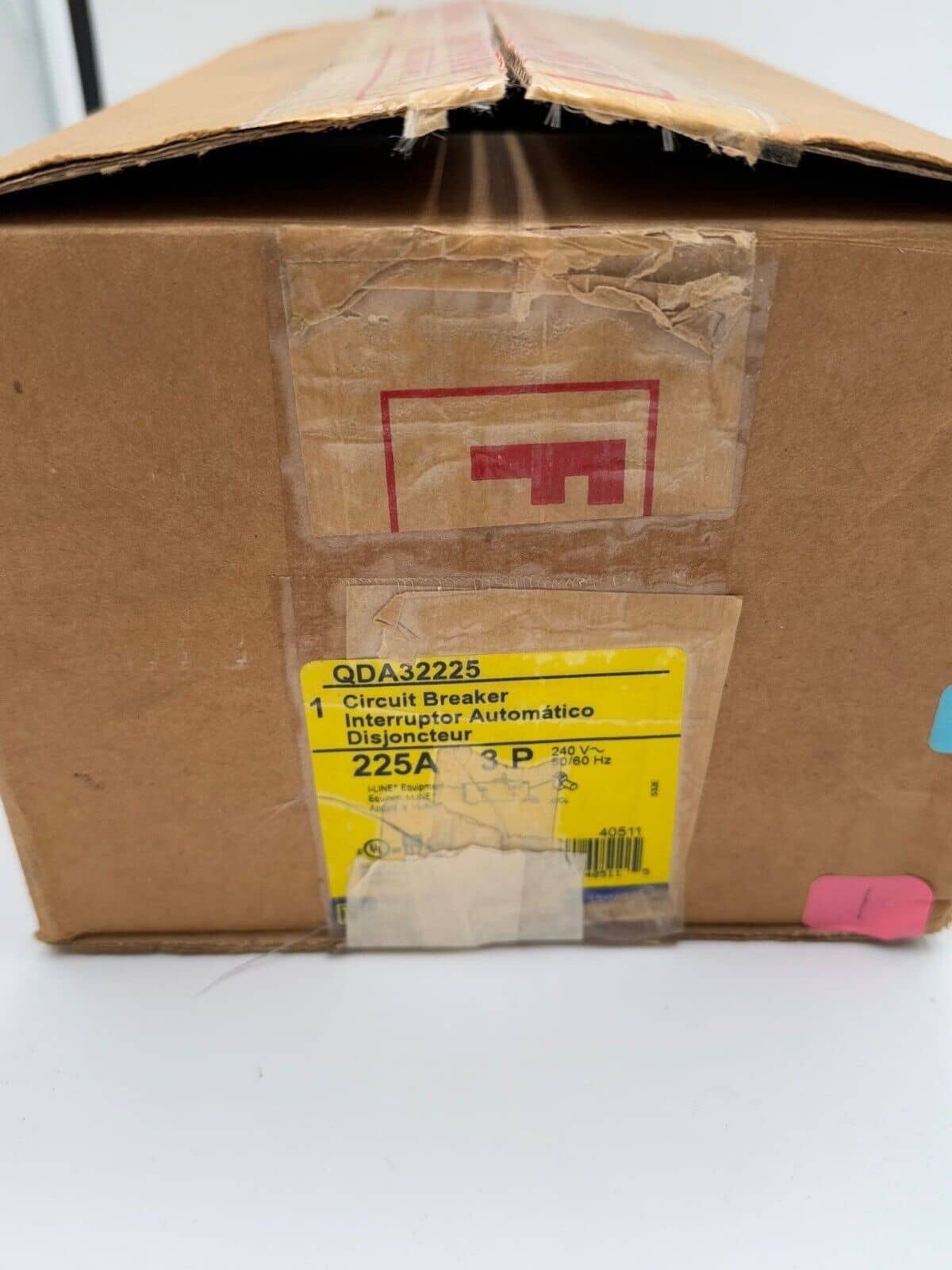225 Amps, Square D #QDA32225, I-Line Circuit Breaker, 3-Pole, 240 Volts, NEW - Image 8