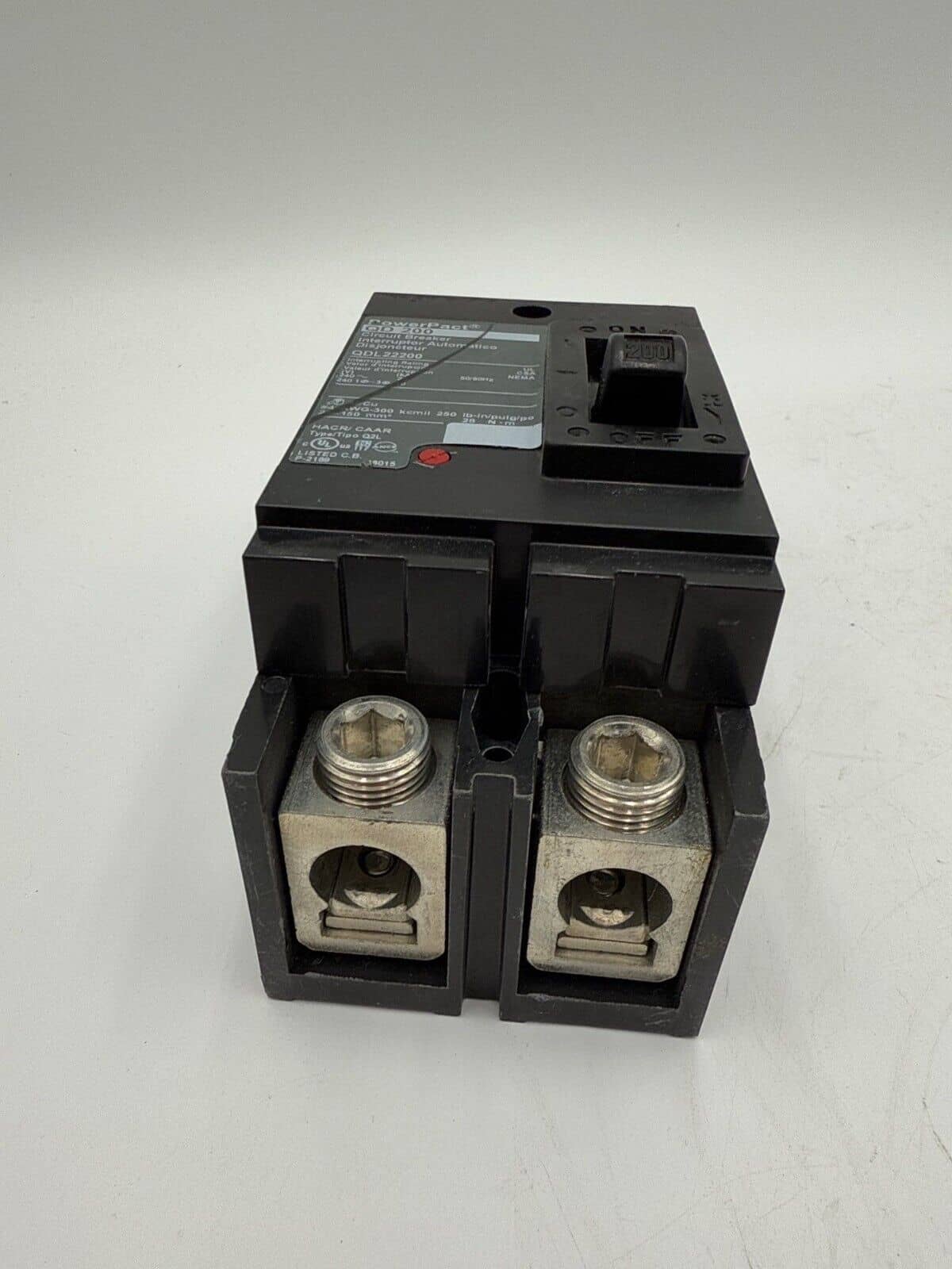 200 Amps, Square D #QDL22200, Circuit Breaker, 2-Pole, 240 Volts - Image 5