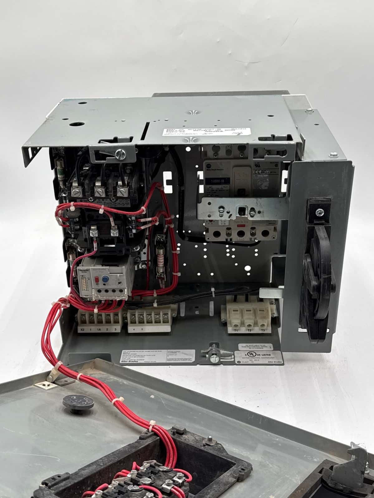 Allen-Bradley #2100, 12", 3 Amp, MCC Combo Bucket Size 1 Starter - Image 2