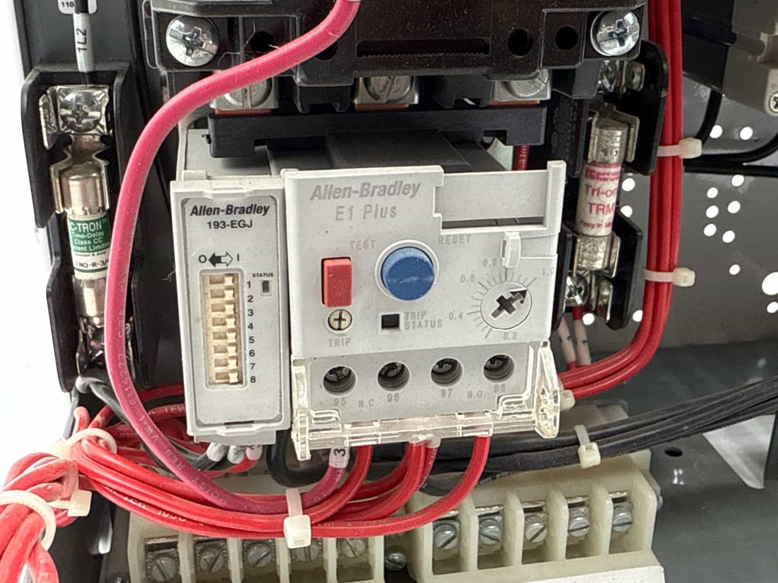 Allen-Bradley #2100, 12", 3 Amp, MCC Combo Bucket Size 1 Starter - Image 6