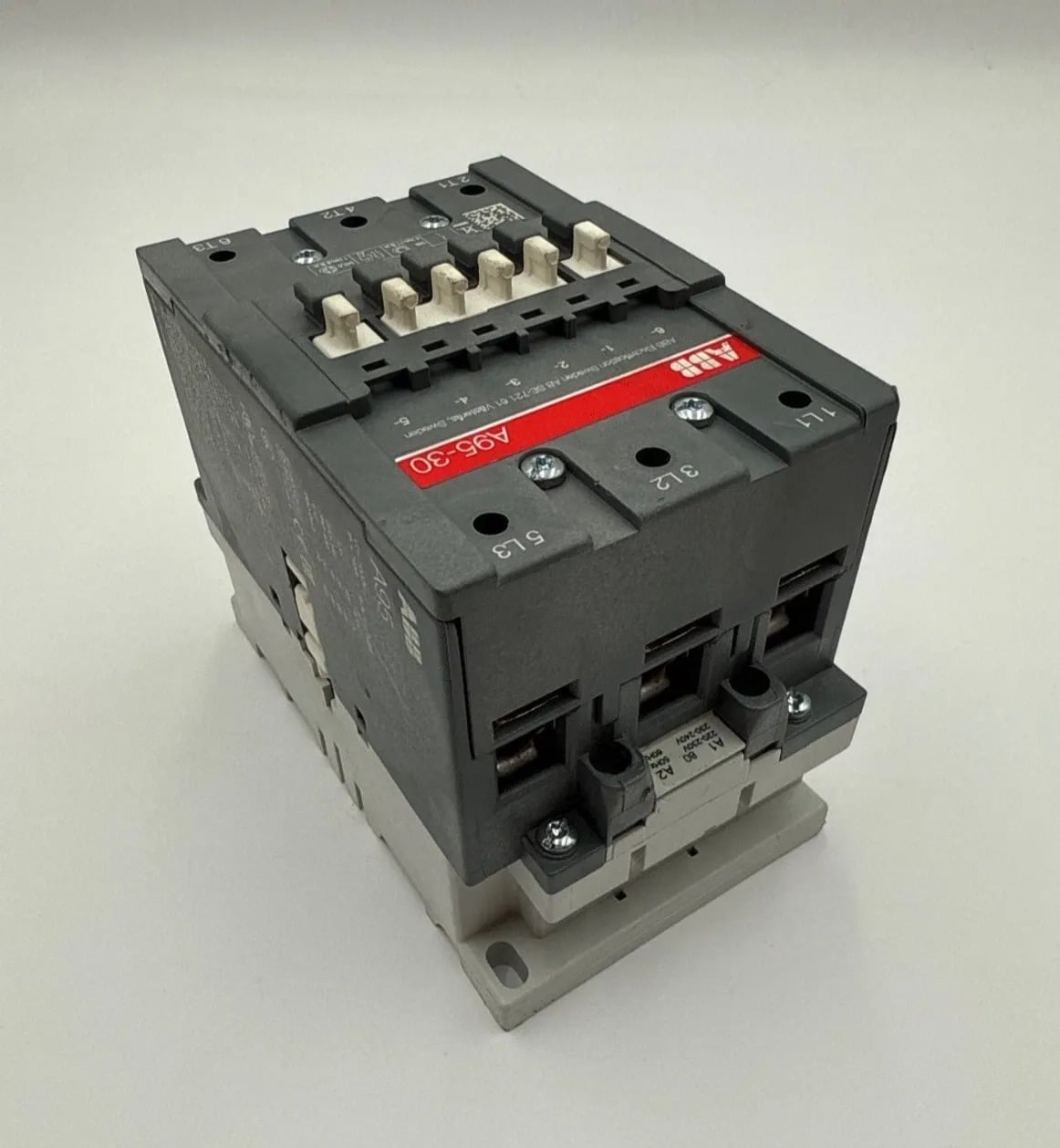 145 Amp. ABB #A95-30, Contactor, 3-Pole, 600 Volts, 3PH, 75 HP, 220-230 Volts Coil, 50 Hz., 230-240 Volts, 60 - Image 6