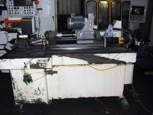 3/4" x 15" Eldorado #Mega-M75-1035-1, hi-pressure coolant, 20" x68" T-slot table, part/tool counters, 1982 - Image 1