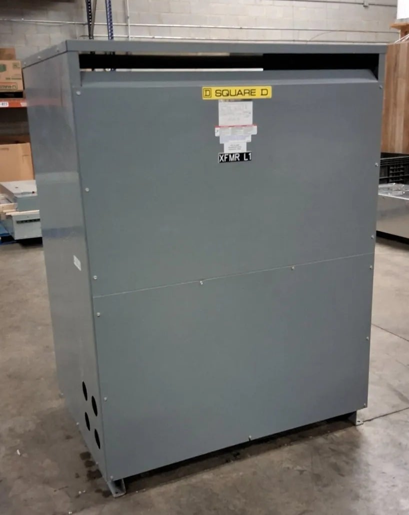 750 KVA 480 Primary, 208Y/120 Secondary, Square D #EE750T68HCU, Dry Type Transformer, 3 Phase, NEMA 1 - Image 6