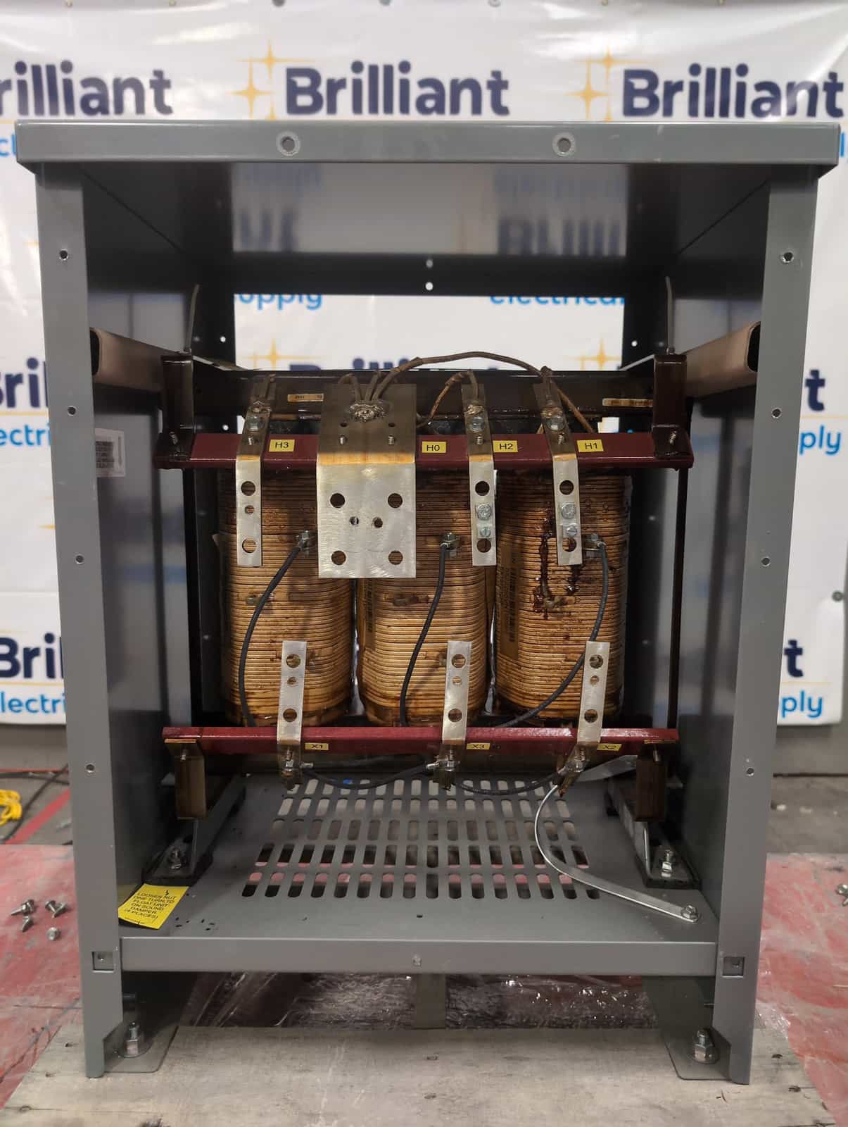 15 KVA 208 Primary, 480Y/277 Secondary, Square D #EX15T212HF, Dry Type Transformer, 3 Phase, Indoor, NEW - Image 6