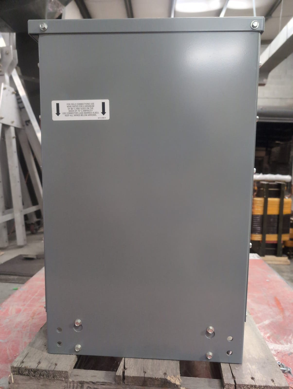 15 KVA 208 Primary, 480Y/277 Secondary, Square D #EX15T212HF, Dry Type Transformer, 3 Phase, Indoor, NEW - Image 10