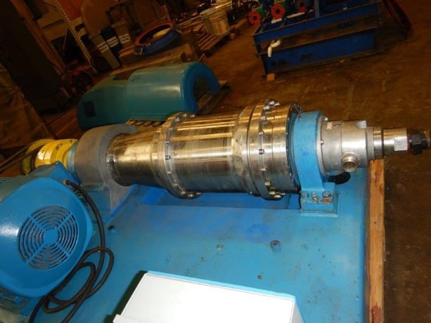 12.6" x 36" Bird, 30 HP, 230/460 V., 1775 RPM, decanter centrifuge, #15218J - Image 5