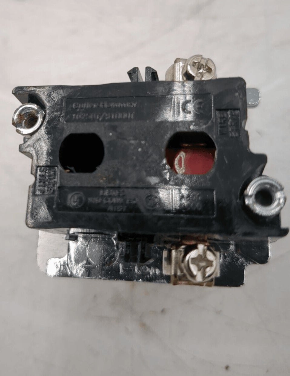 Cutler-Hammer #10250T51, Contact Block Stop Button - Image 2