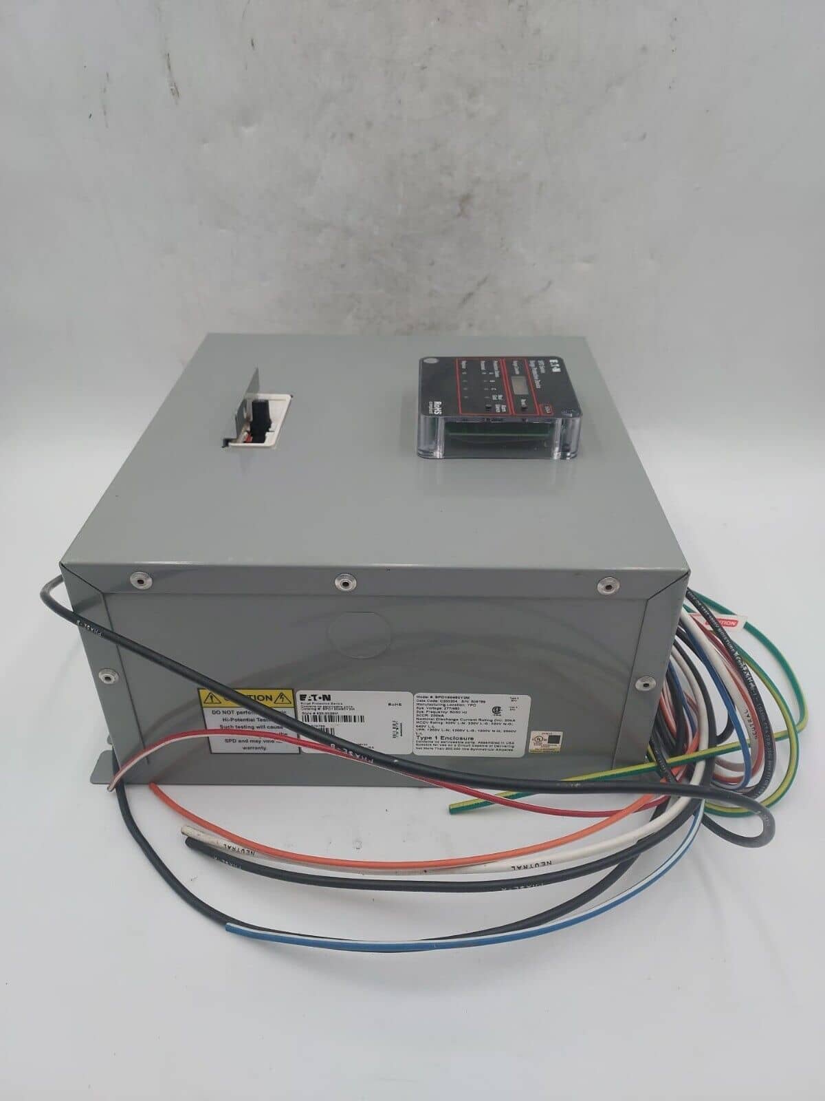 Eaton #SPD160480Y3M, Type 1 Enclosure, Surge Protective Device - Image 4