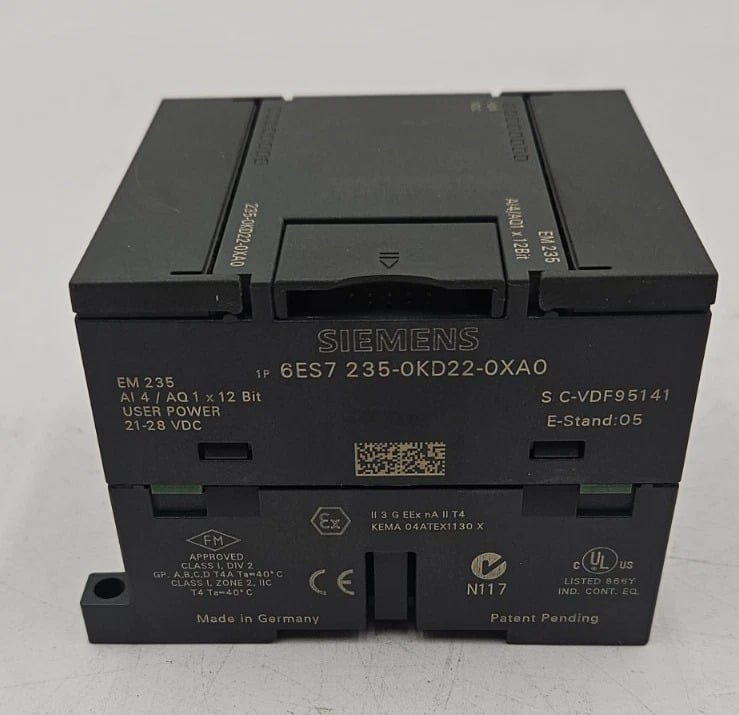 Siemens #6ES7-235-0KD22-0XA0, SIMATIC S7-200 Analog I/O Expansion Module - Image 7