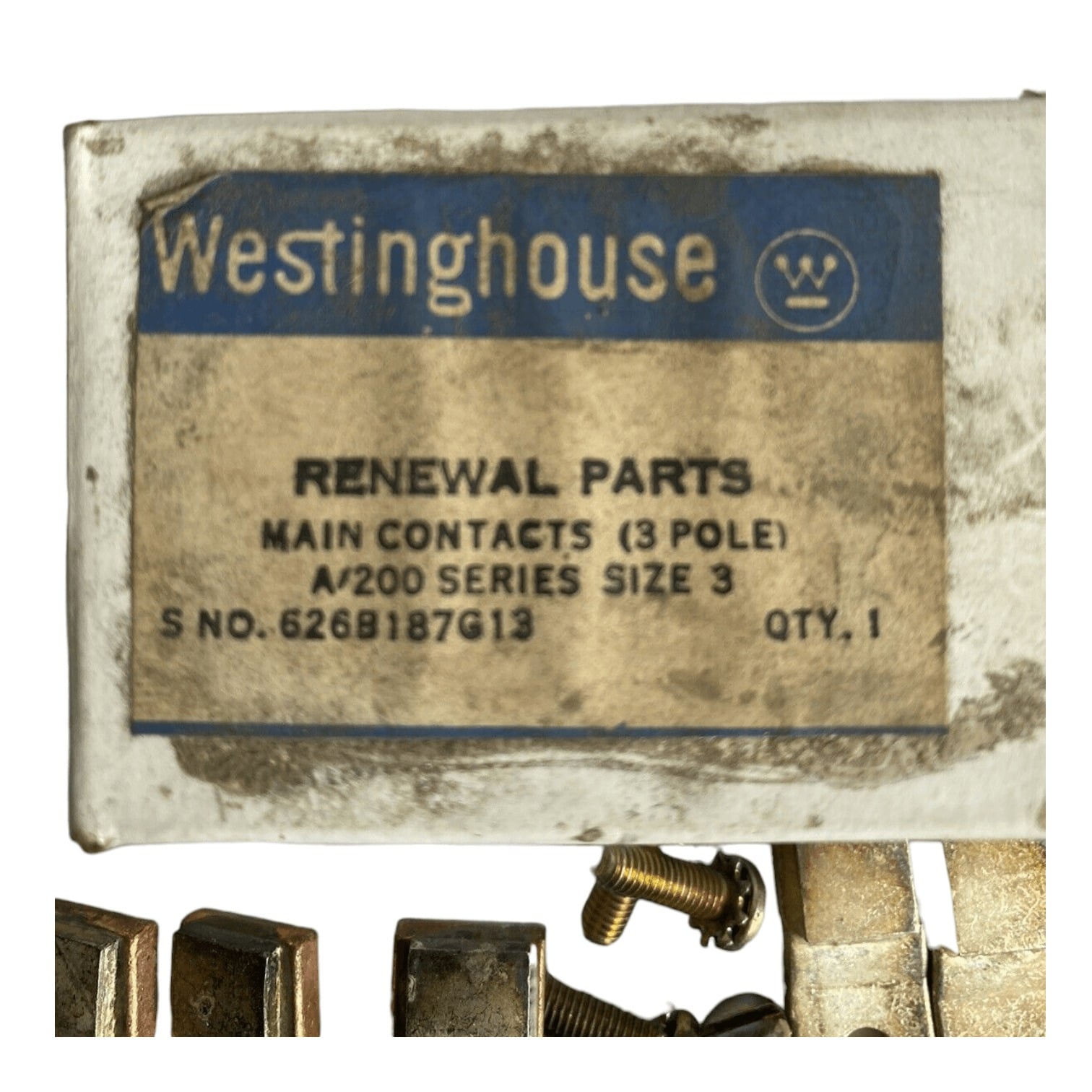 Westinghouse #626B187G13, A200M3 Starter Contact Kit Style OEM, NEW - Image 2