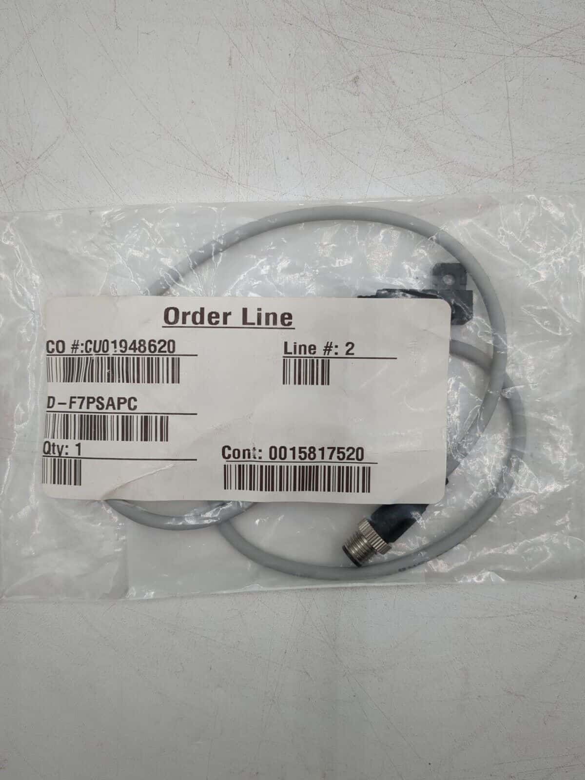 SMC #D-F7PSAPC, Auto Switch, Solid State, General Purpose, INLINE, PNP, RAIL, NEW - Image 1