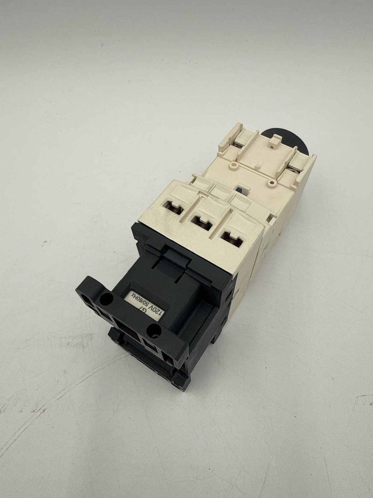 Telemecanique #CAD32G7, Contactor, 10 Amp, 600 Volts, 3-Pole, 120 Volts Coil, Time Delay Relay LADT2 - Image 6