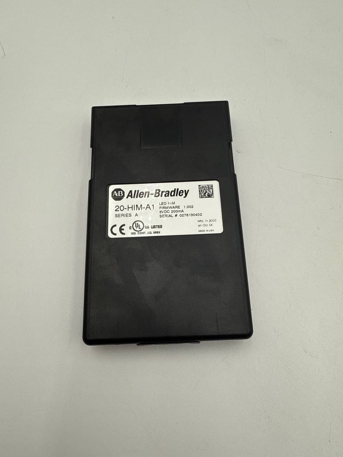 Allen-Bradley #20-HIM-A1, LED Powerflex Human Interface Module 1.002 5VDC 200mA, NEW - Image 2